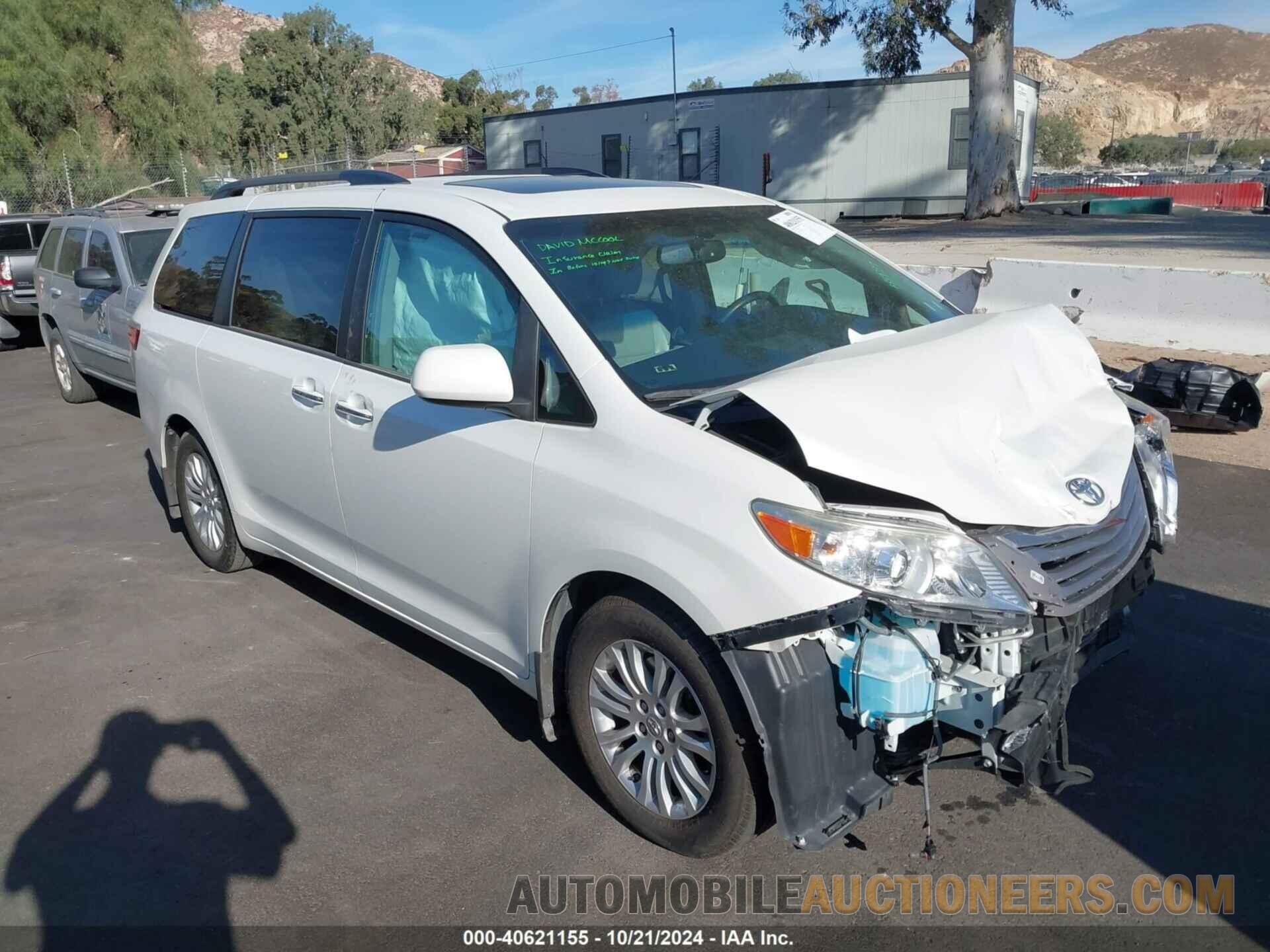 5TDYZ3DC5HS859737 TOYOTA SIENNA 2017