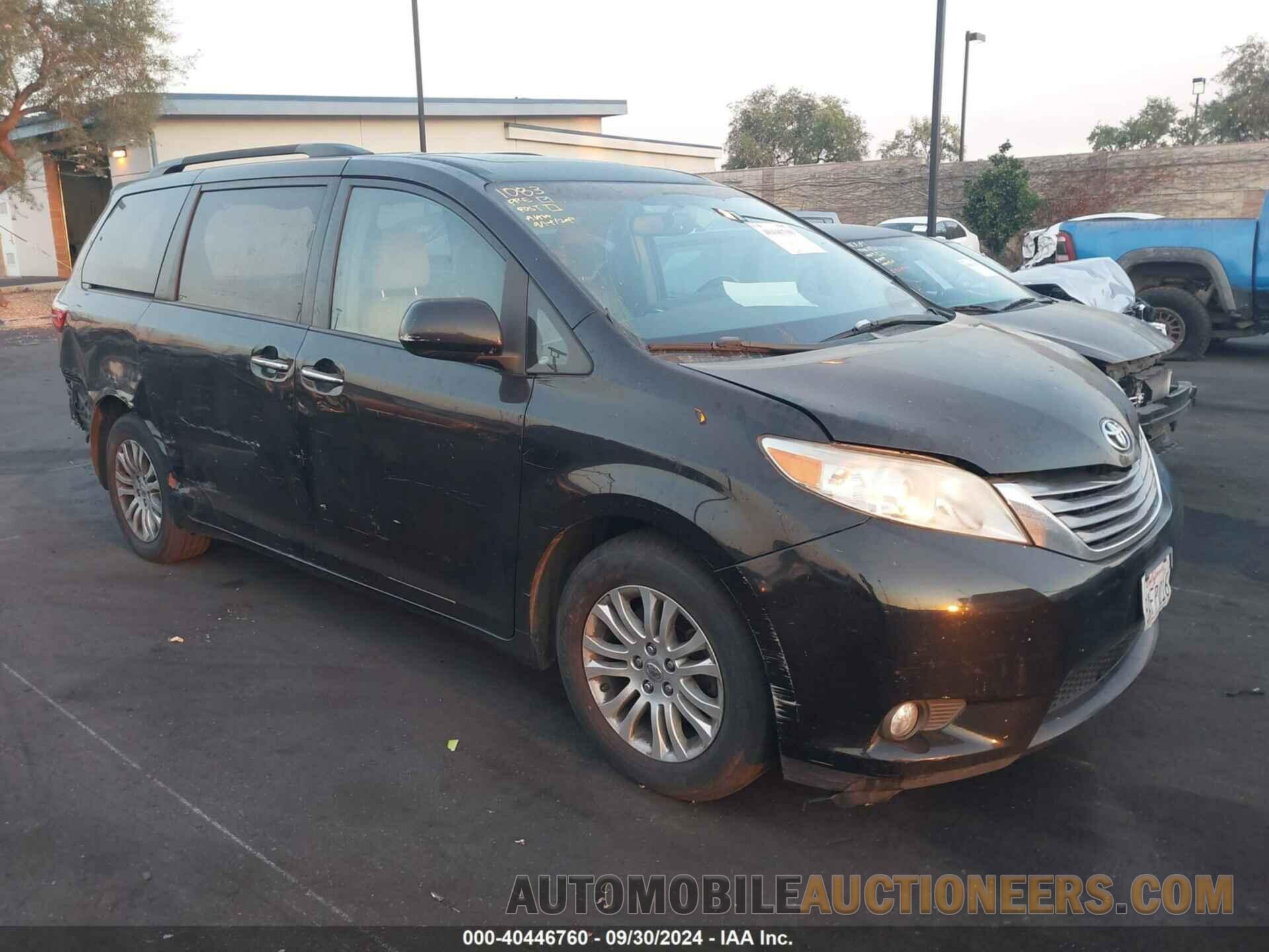 5TDYZ3DC5HS878210 TOYOTA SIENNA 2017