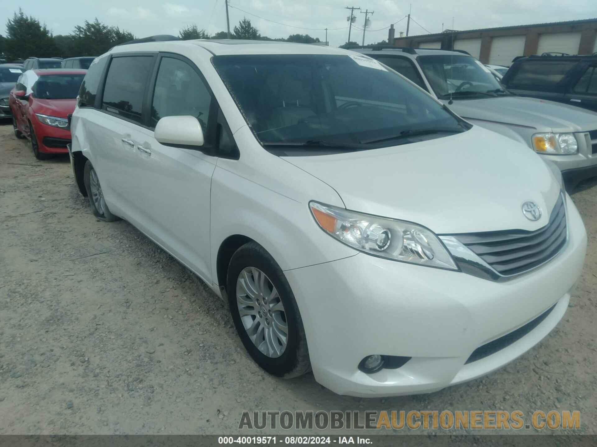 5TDYZ3DC5HS894178 TOYOTA SIENNA 2017