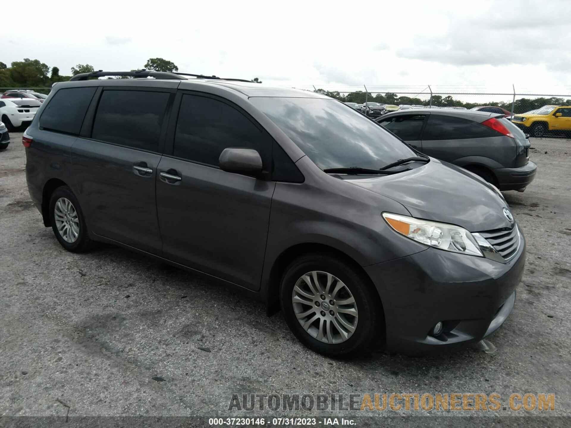 5TDYZ3DC6HS773725 TOYOTA SIENNA 2017