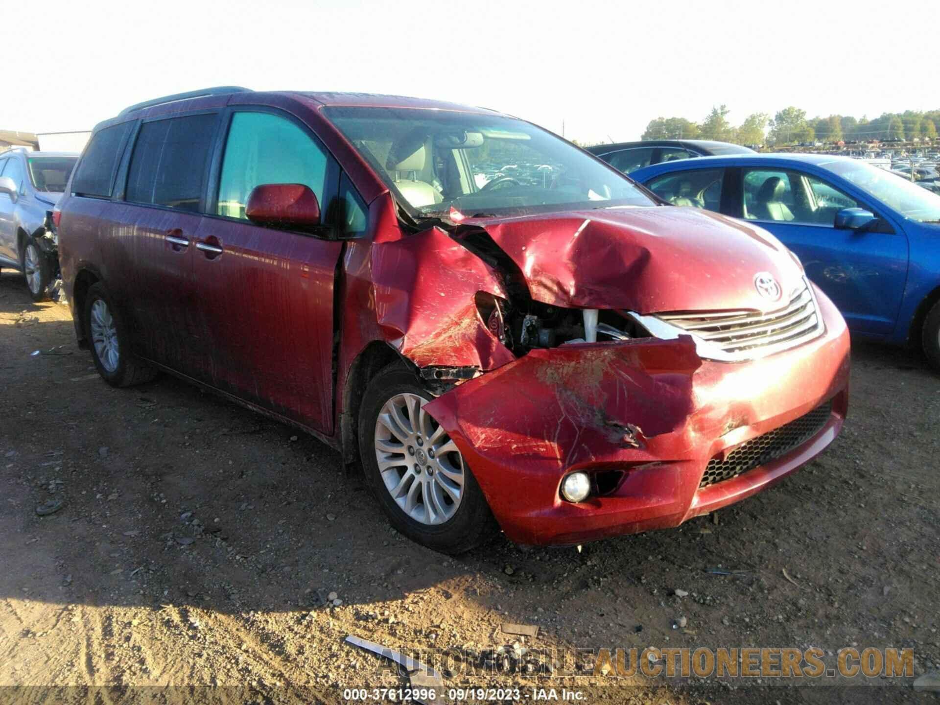 5TDYZ3DC6HS782960 TOYOTA SIENNA 2017