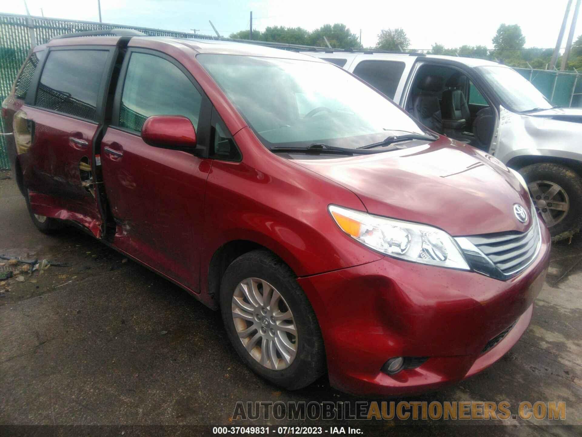 5TDYZ3DC6HS783400 TOYOTA SIENNA 2017