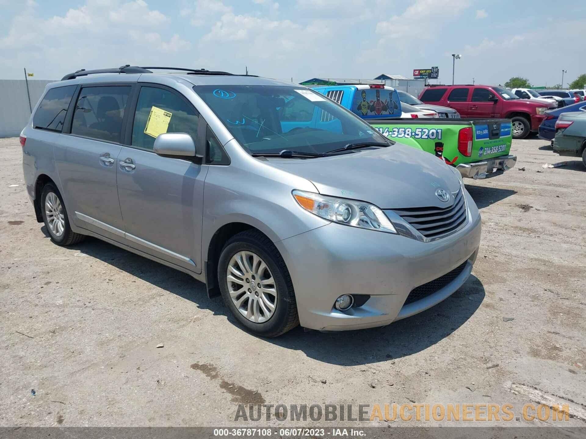 5TDYZ3DC6HS791934 TOYOTA SIENNA 2017