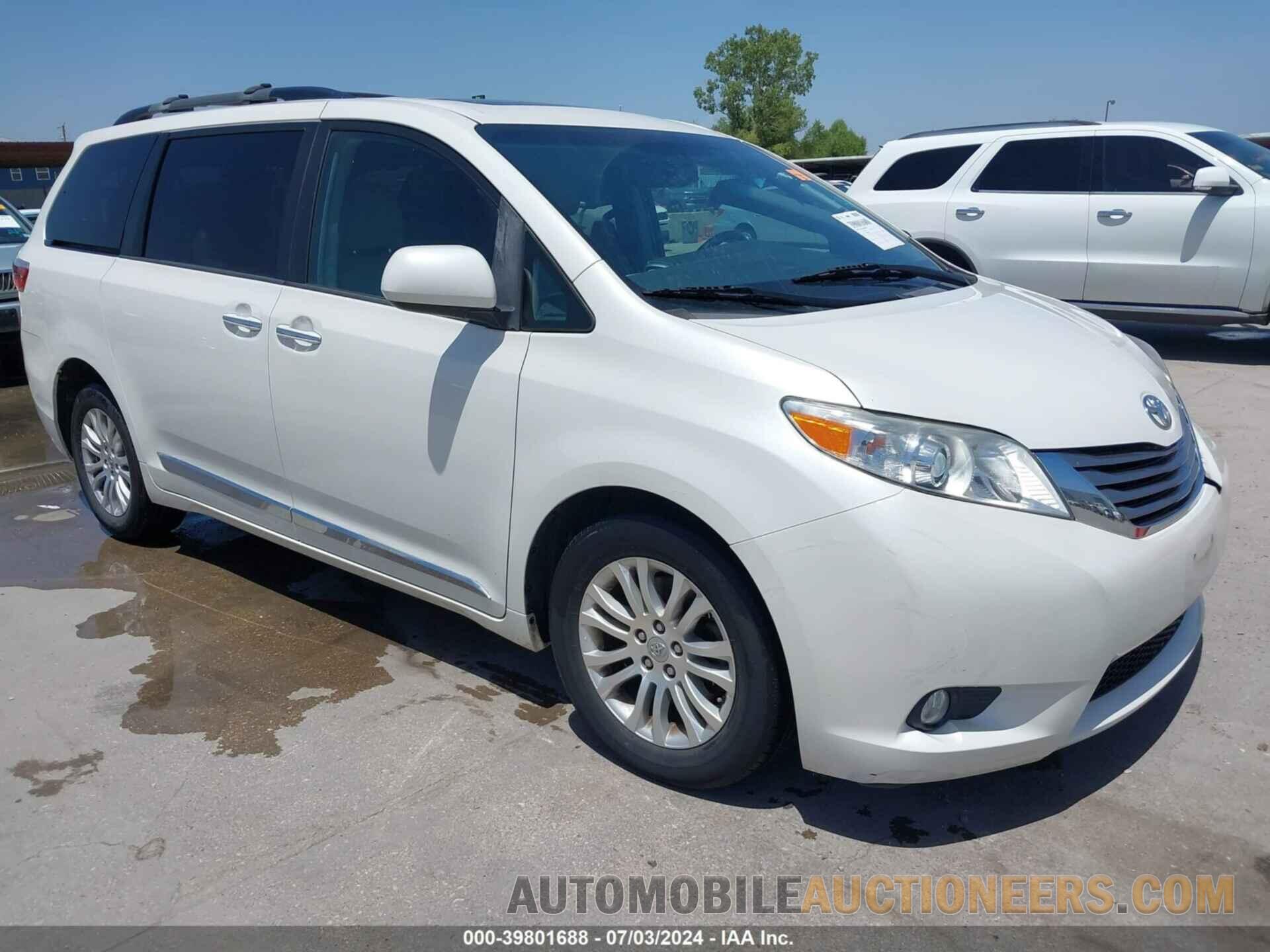 5TDYZ3DC6HS811048 TOYOTA SIENNA 2017