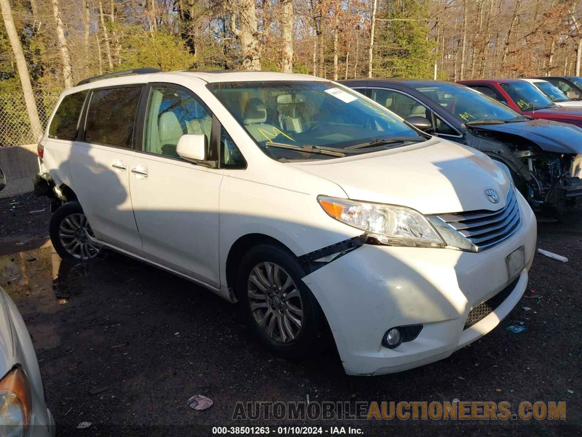 5TDYZ3DC6HS811051 TOYOTA SIENNA 2017