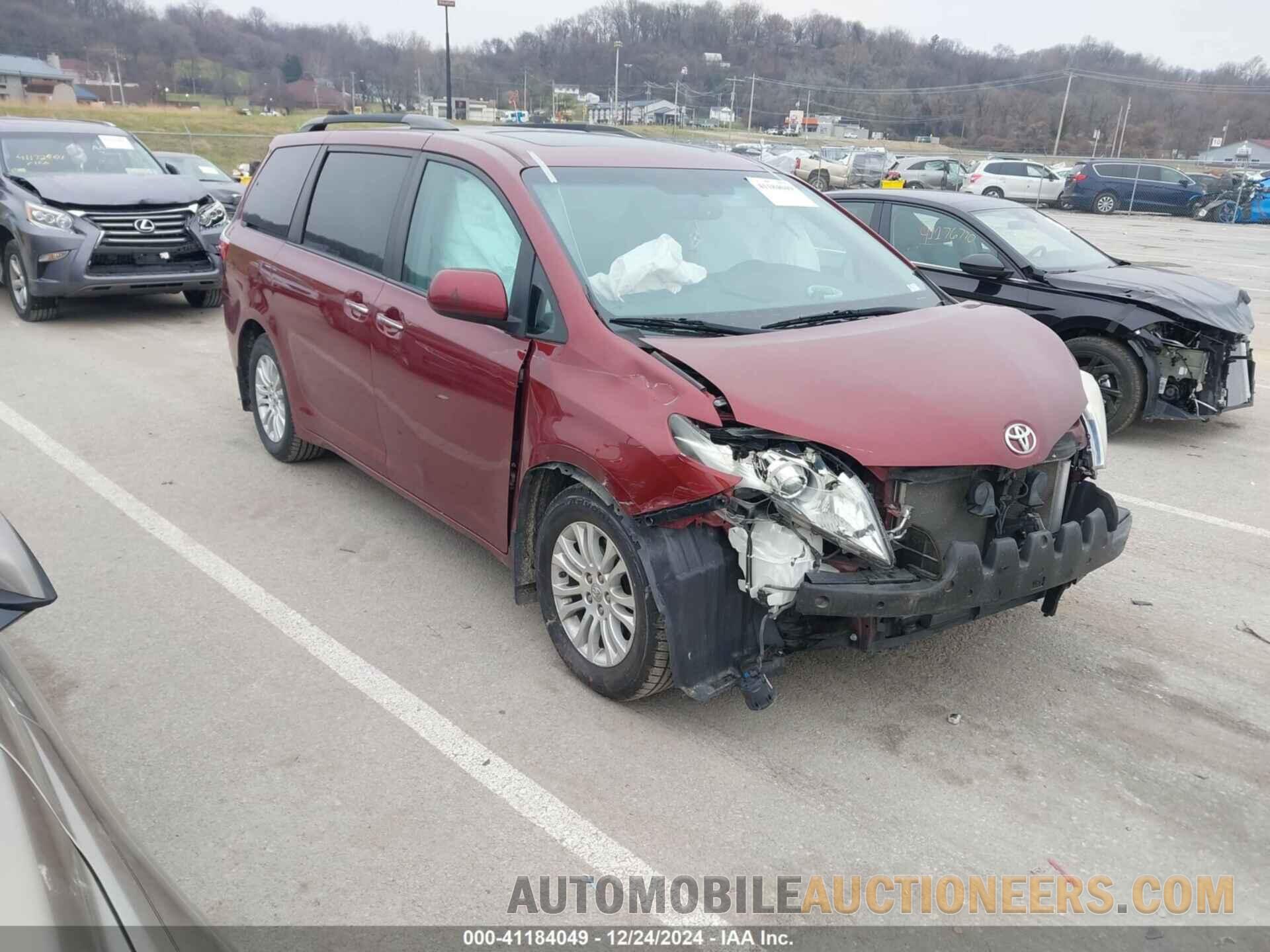 5TDYZ3DC6HS820641 TOYOTA SIENNA 2017