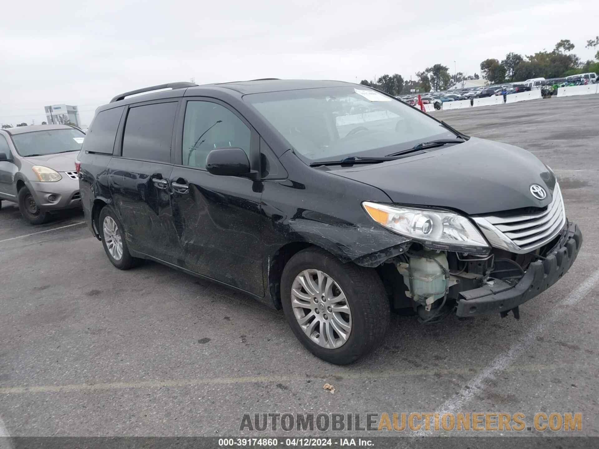 5TDYZ3DC6HS827721 TOYOTA SIENNA 2017