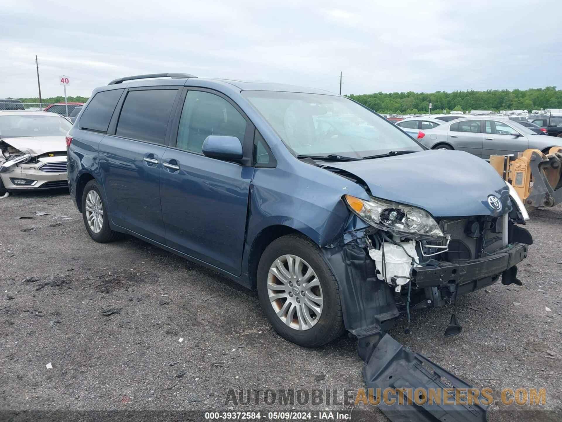 5TDYZ3DC6HS841439 TOYOTA SIENNA 2017