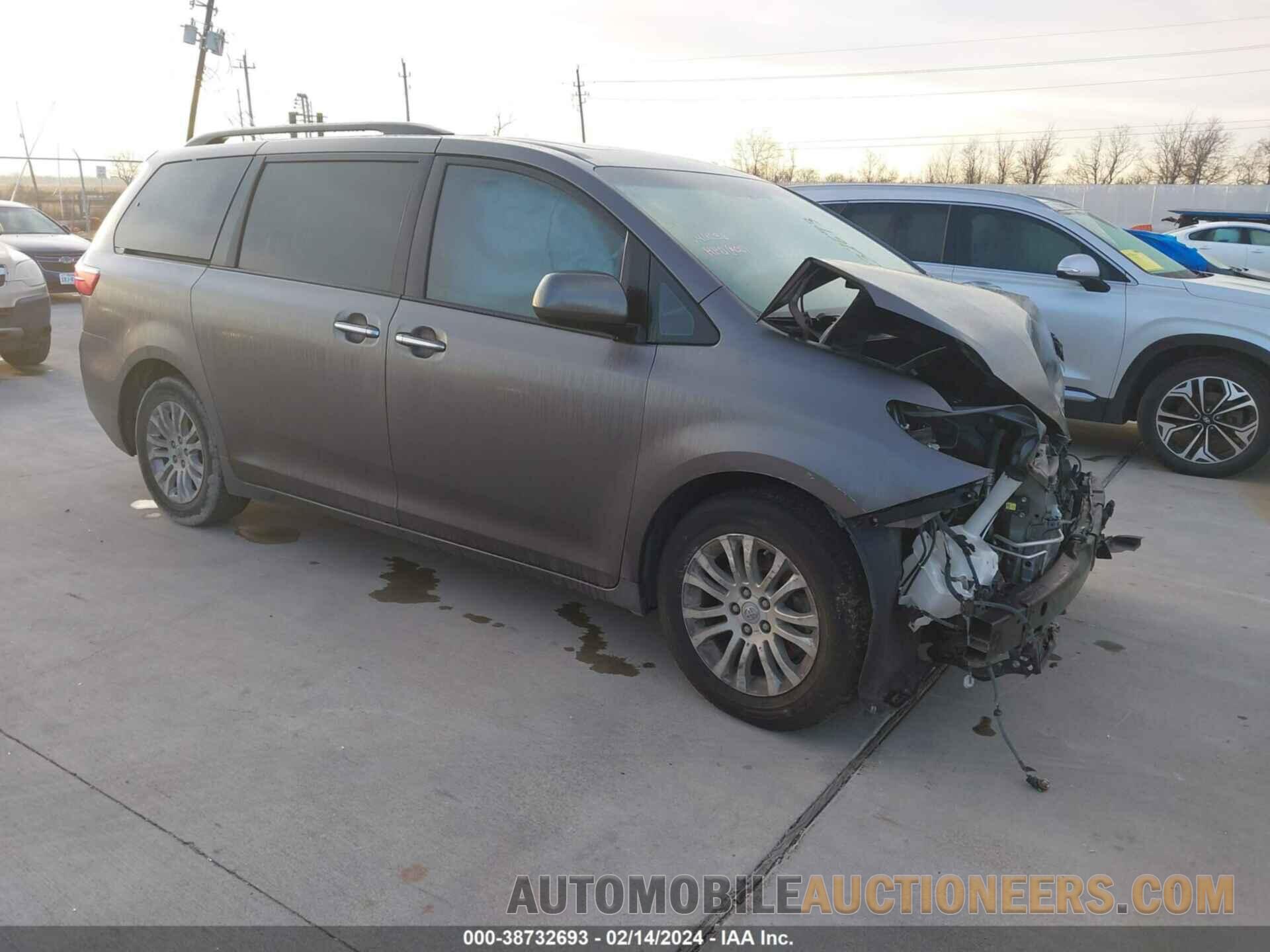 5TDYZ3DC6HS841795 TOYOTA SIENNA 2017