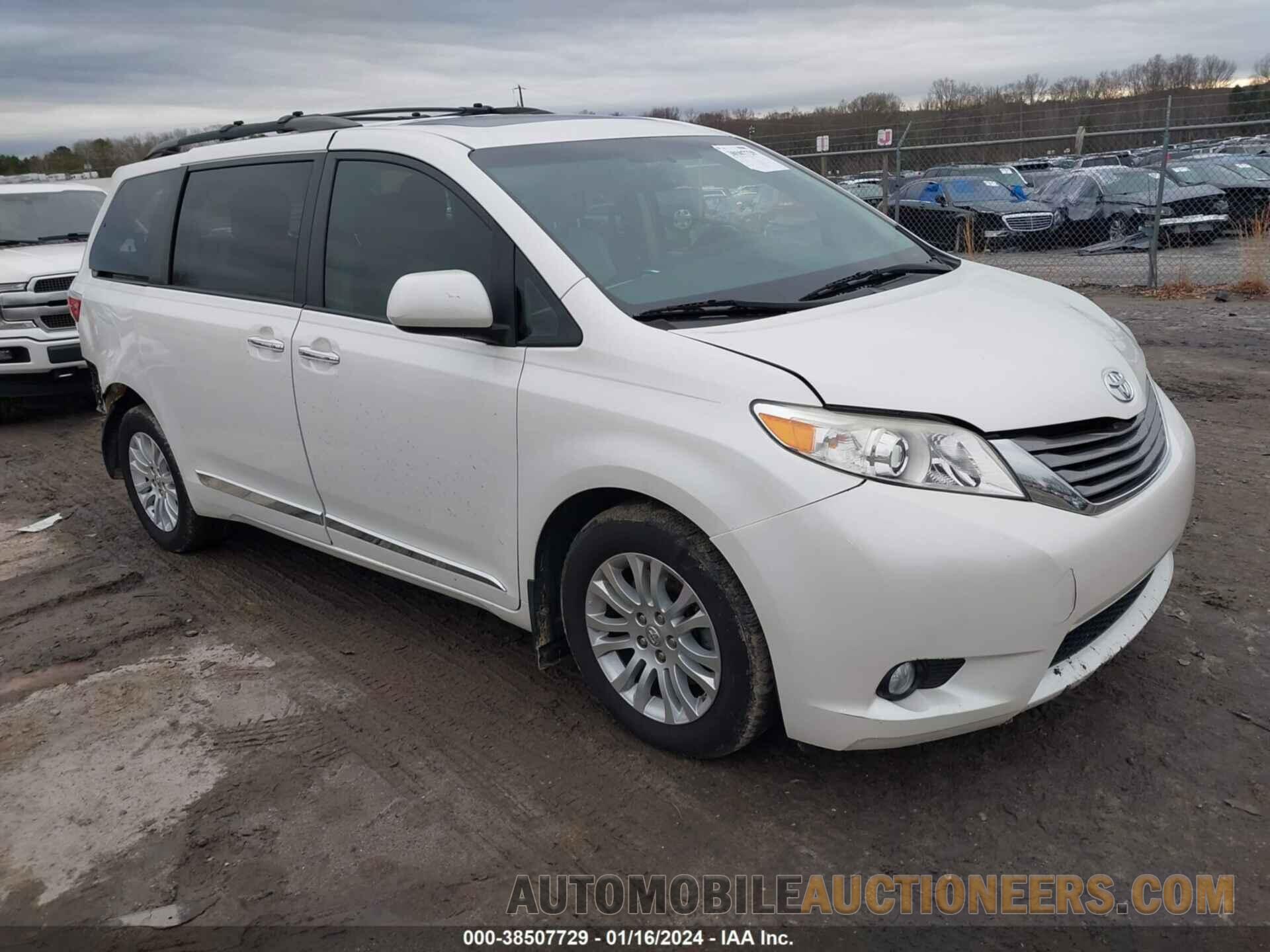 5TDYZ3DC6HS845376 TOYOTA SIENNA 2017