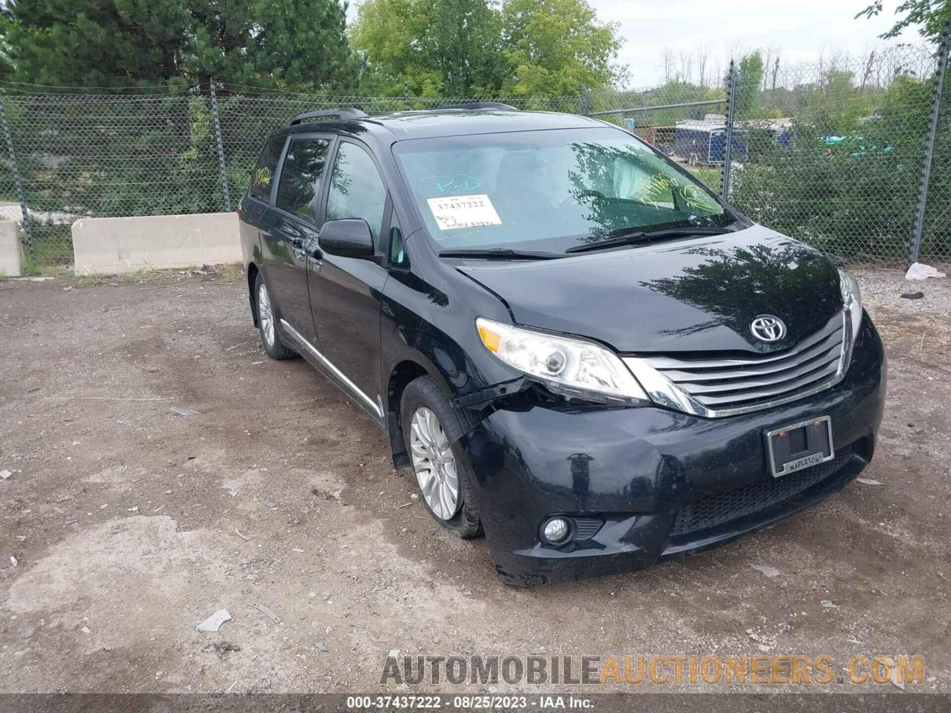 5TDYZ3DC6HS845734 TOYOTA SIENNA 2017