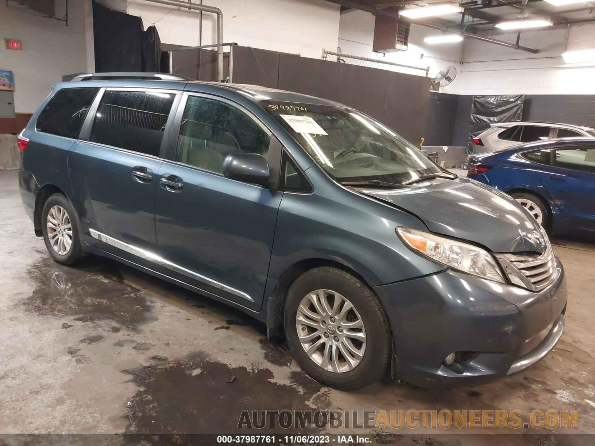 5TDYZ3DC6HS846303 TOYOTA SIENNA 2017