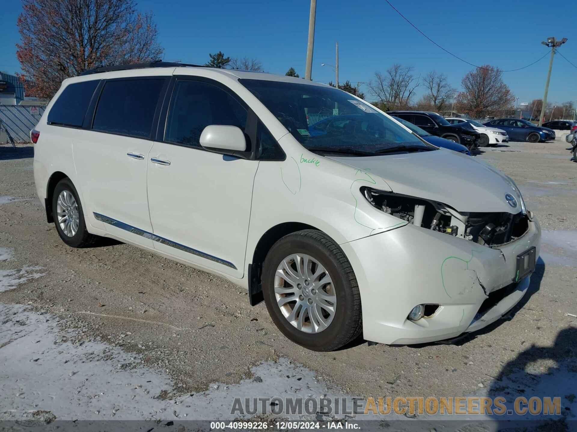 5TDYZ3DC6HS850061 TOYOTA SIENNA 2017