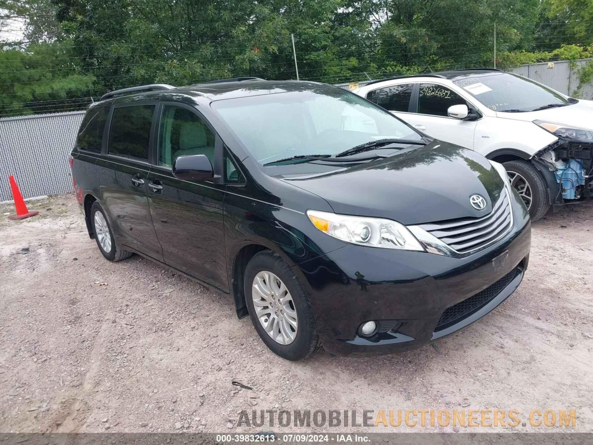 5TDYZ3DC6HS851596 TOYOTA SIENNA 2017