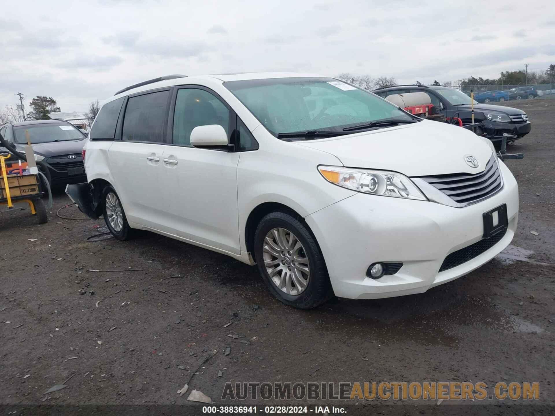 5TDYZ3DC6HS861075 TOYOTA SIENNA 2017