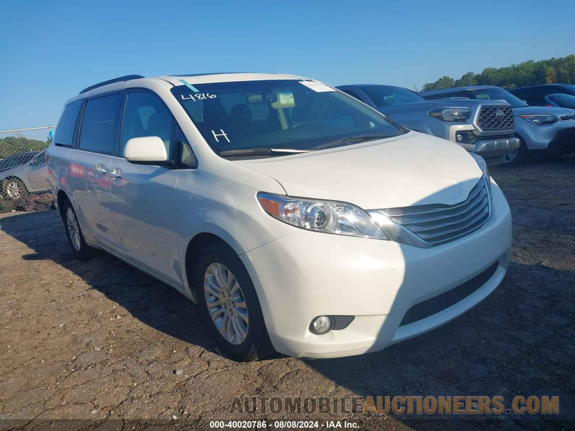 5TDYZ3DC6HS881066 TOYOTA SIENNA 2017