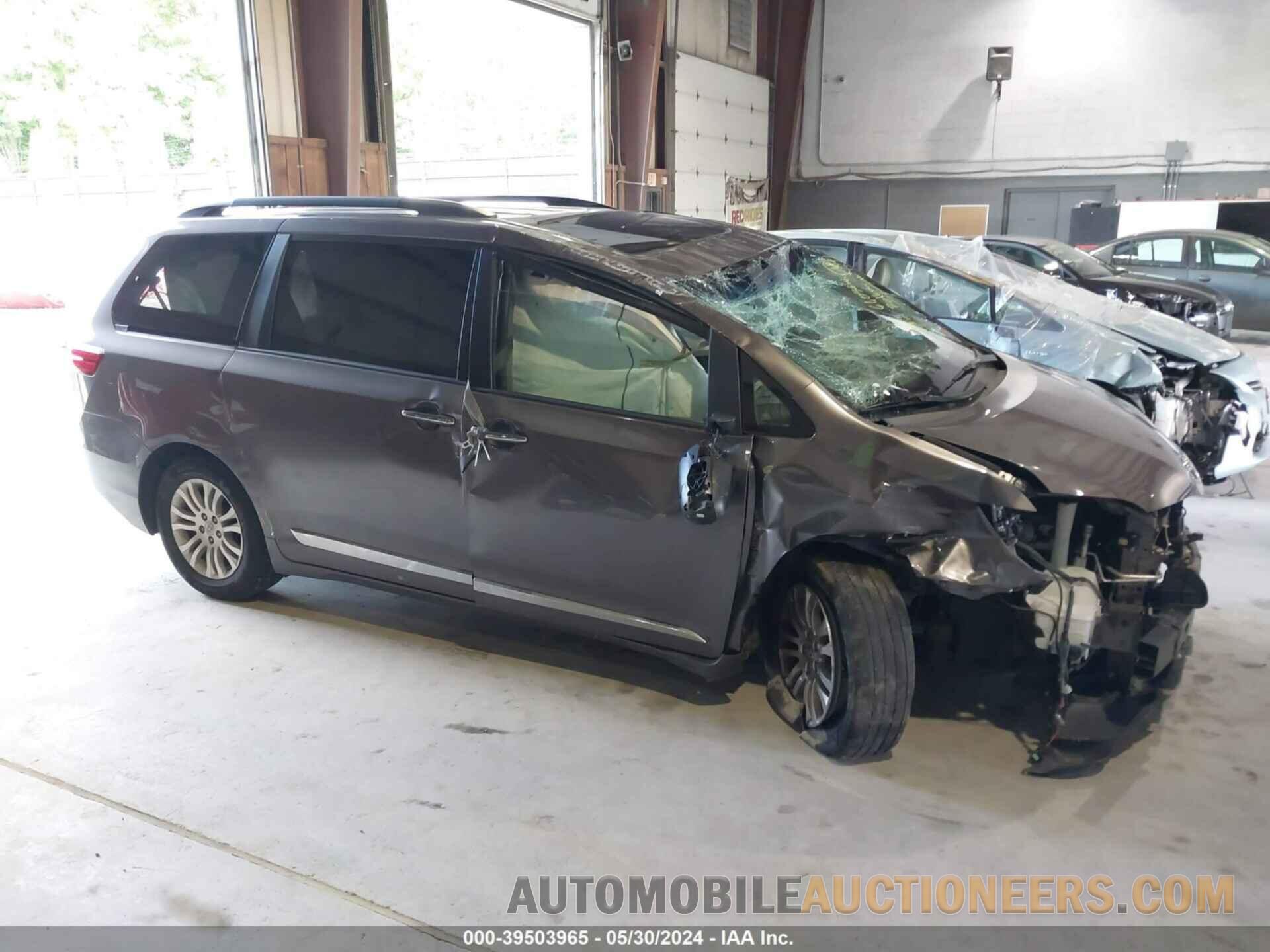 5TDYZ3DC6HS890527 TOYOTA SIENNA 2017