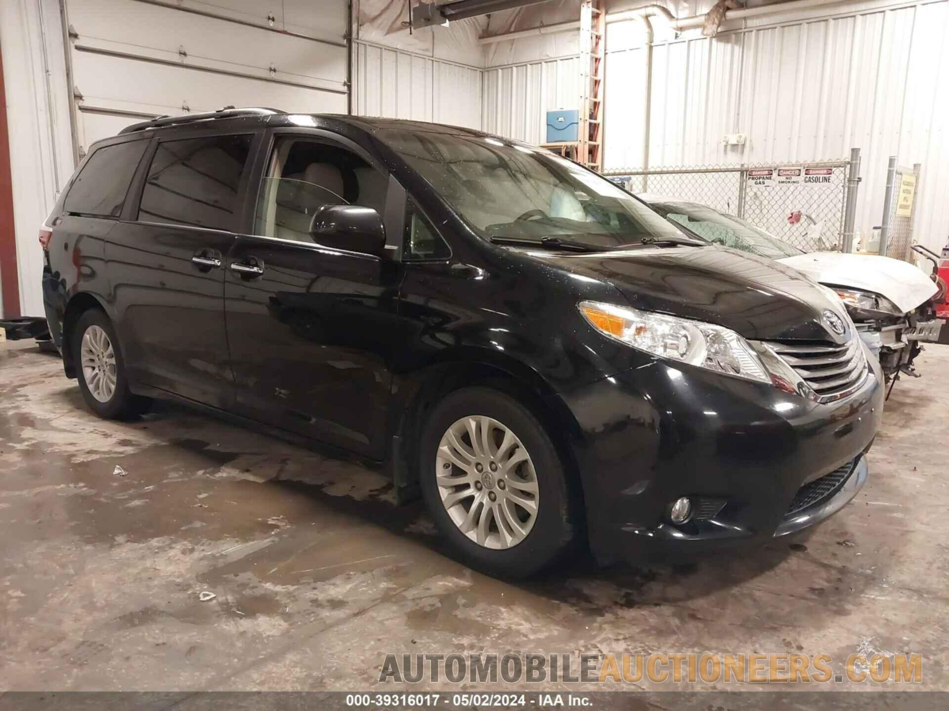 5TDYZ3DC6HS893895 TOYOTA SIENNA 2017