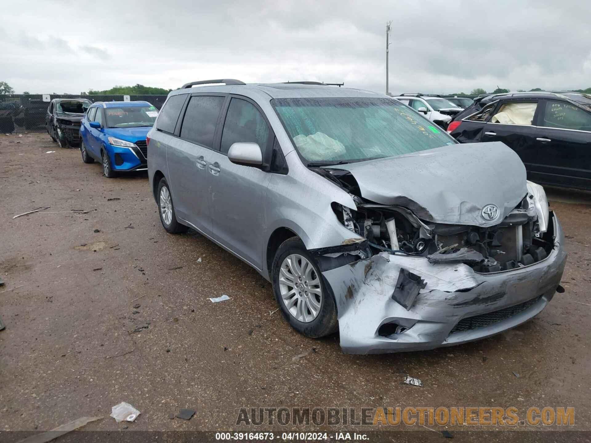 5TDYZ3DC6HS897302 TOYOTA SIENNA 2017