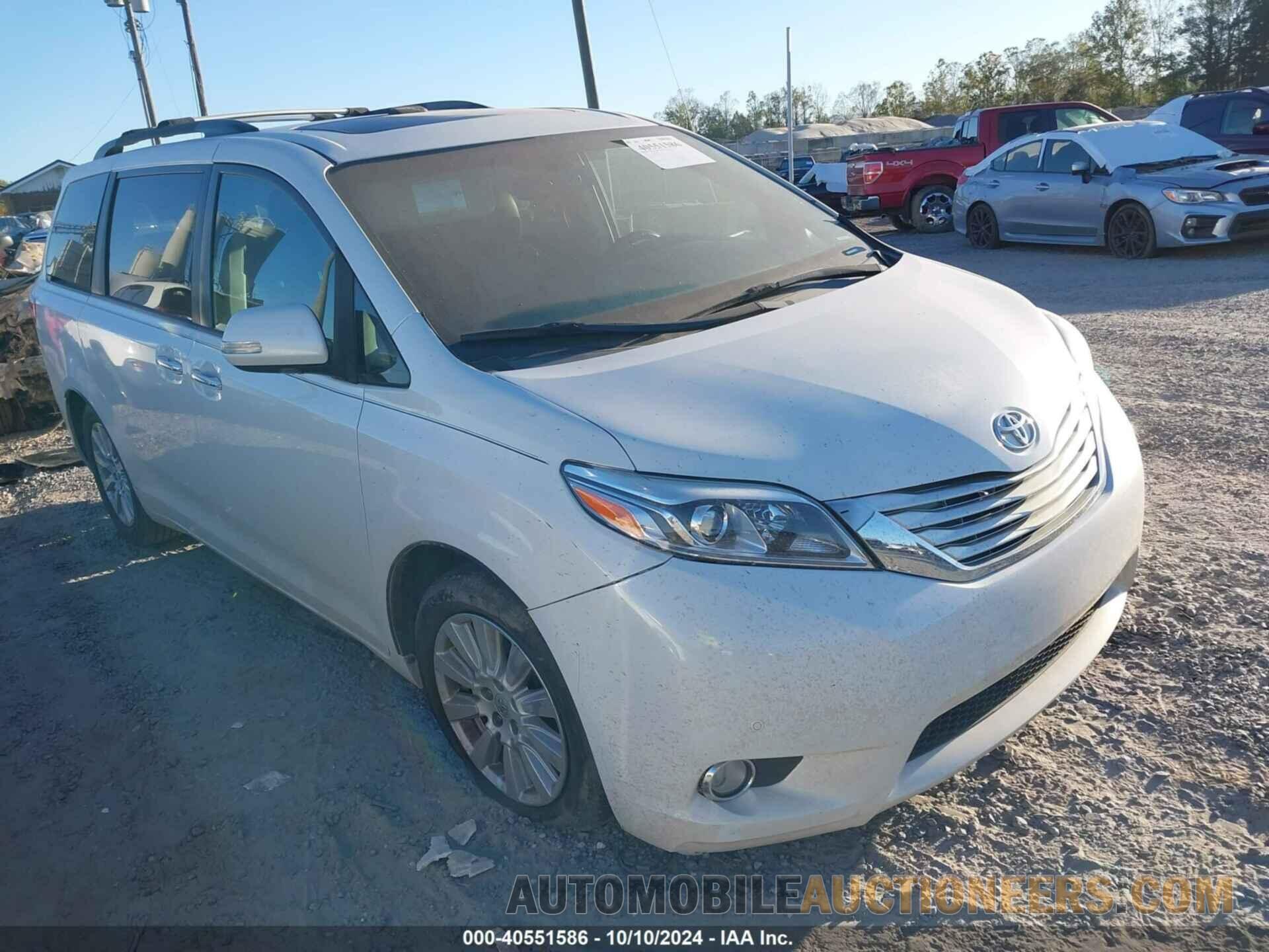 5TDYZ3DC6HS900442 TOYOTA SIENNA 2017