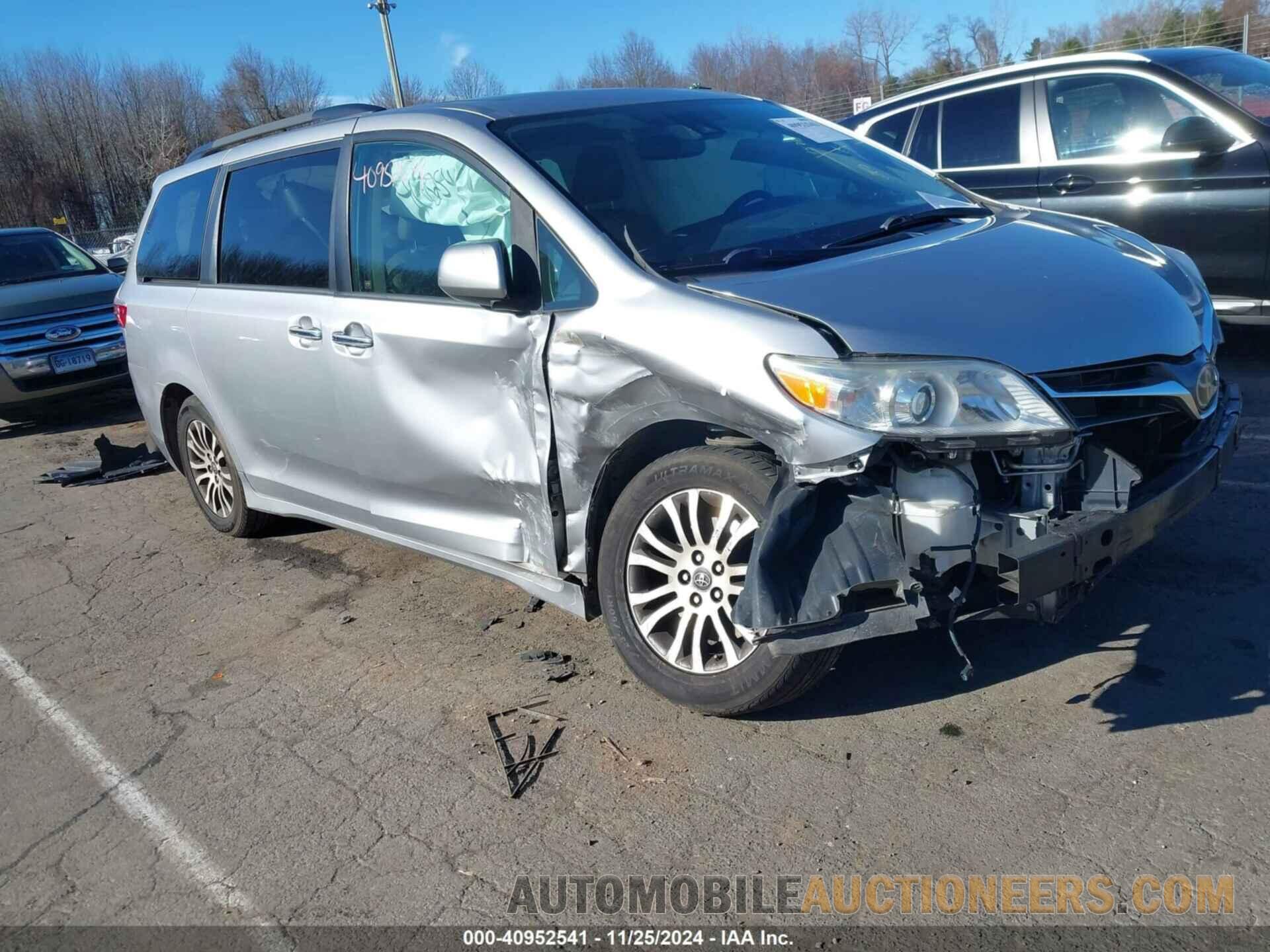 5TDYZ3DC6JS911110 TOYOTA SIENNA 2018