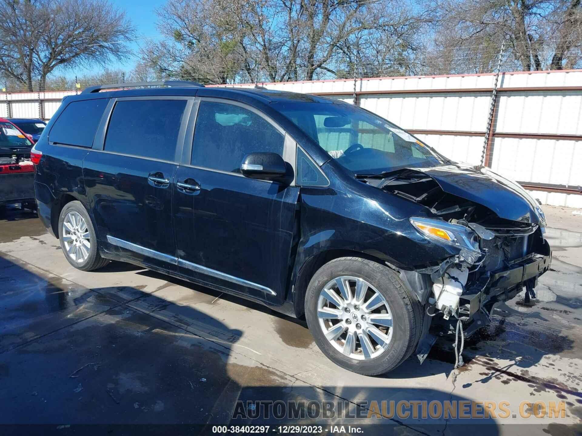 5TDYZ3DC7HS770395 TOYOTA SIENNA 2017