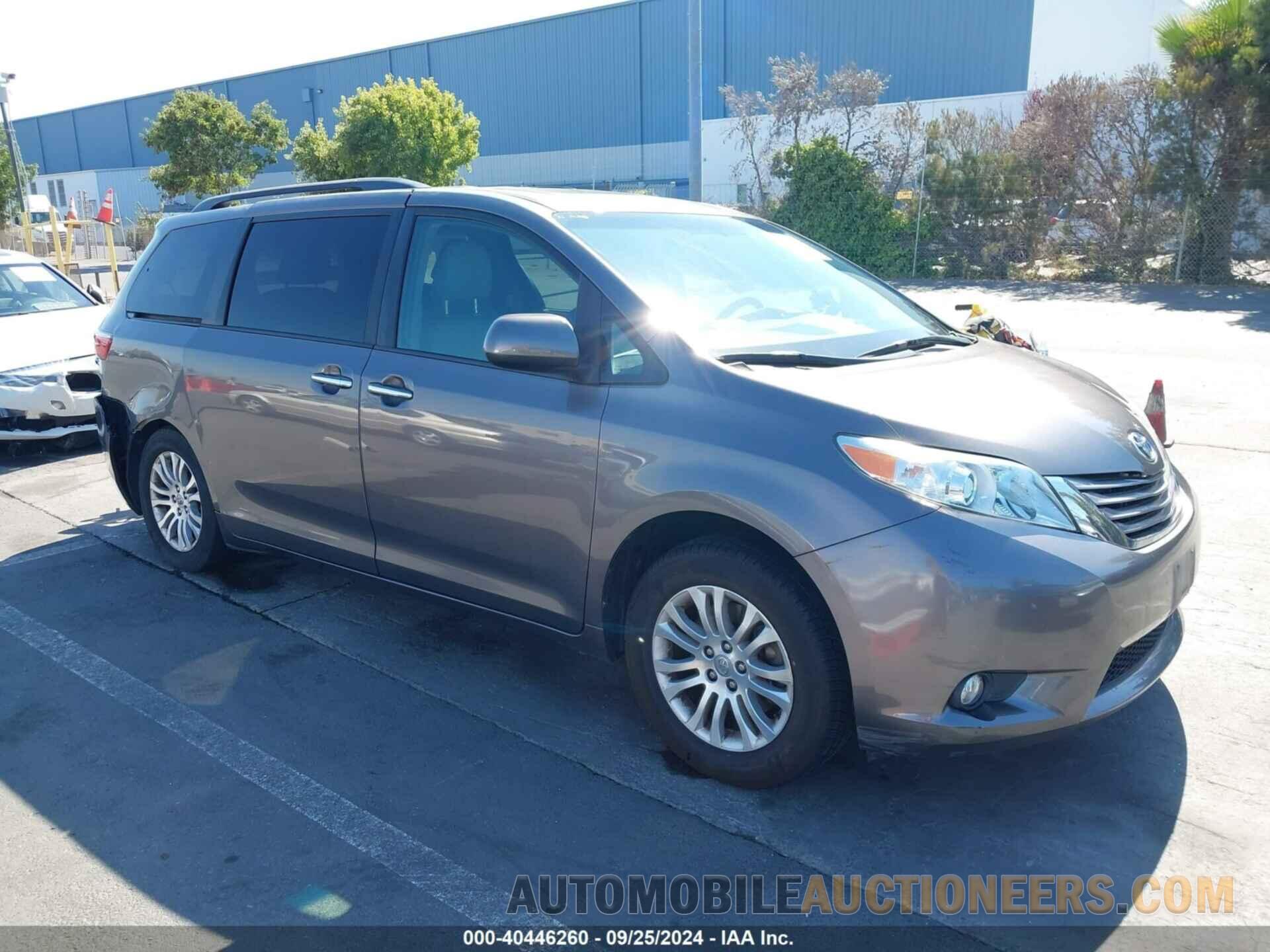 5TDYZ3DC7HS782515 TOYOTA SIENNA 2017