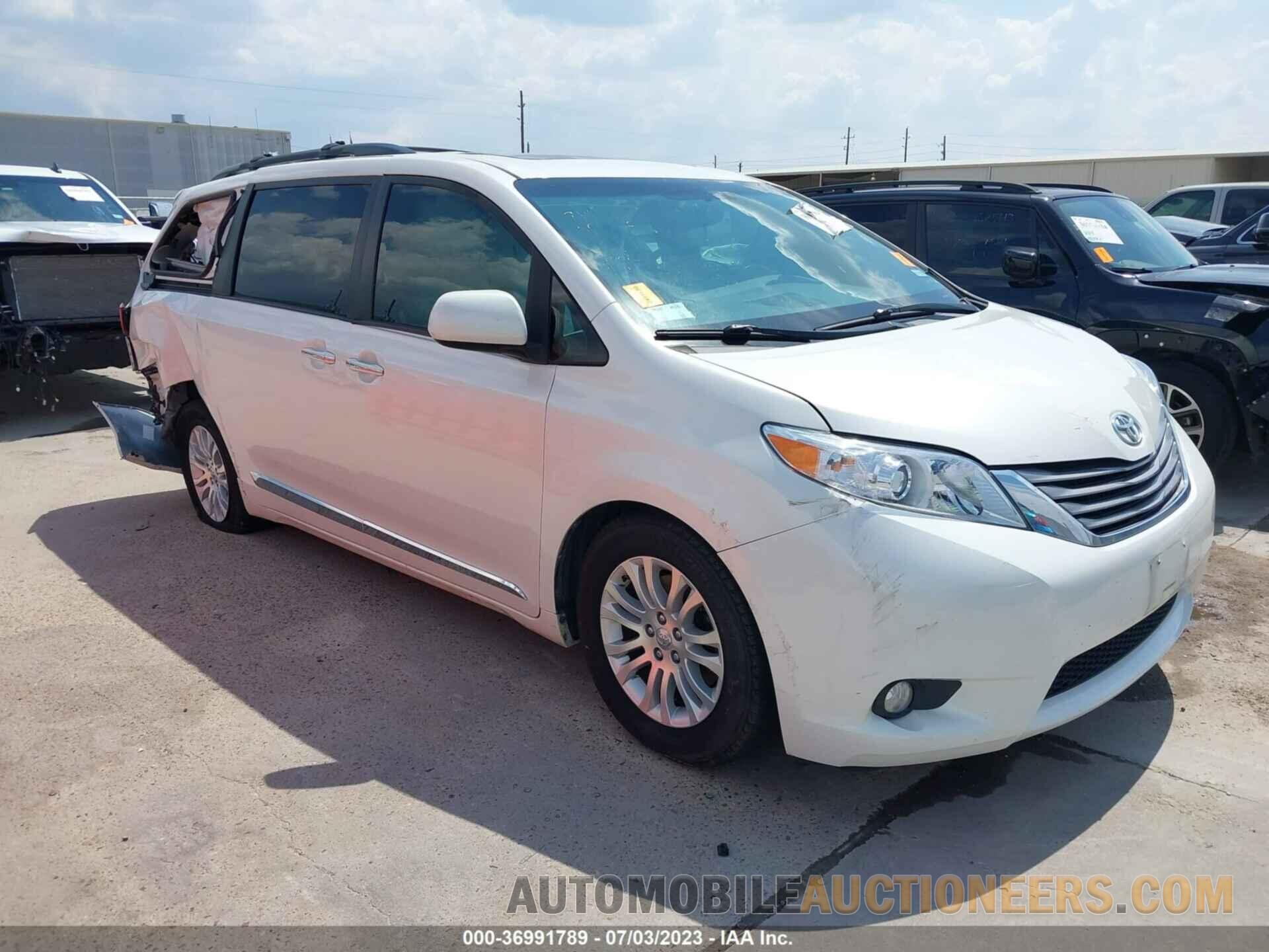 5TDYZ3DC7HS783972 TOYOTA SIENNA 2017