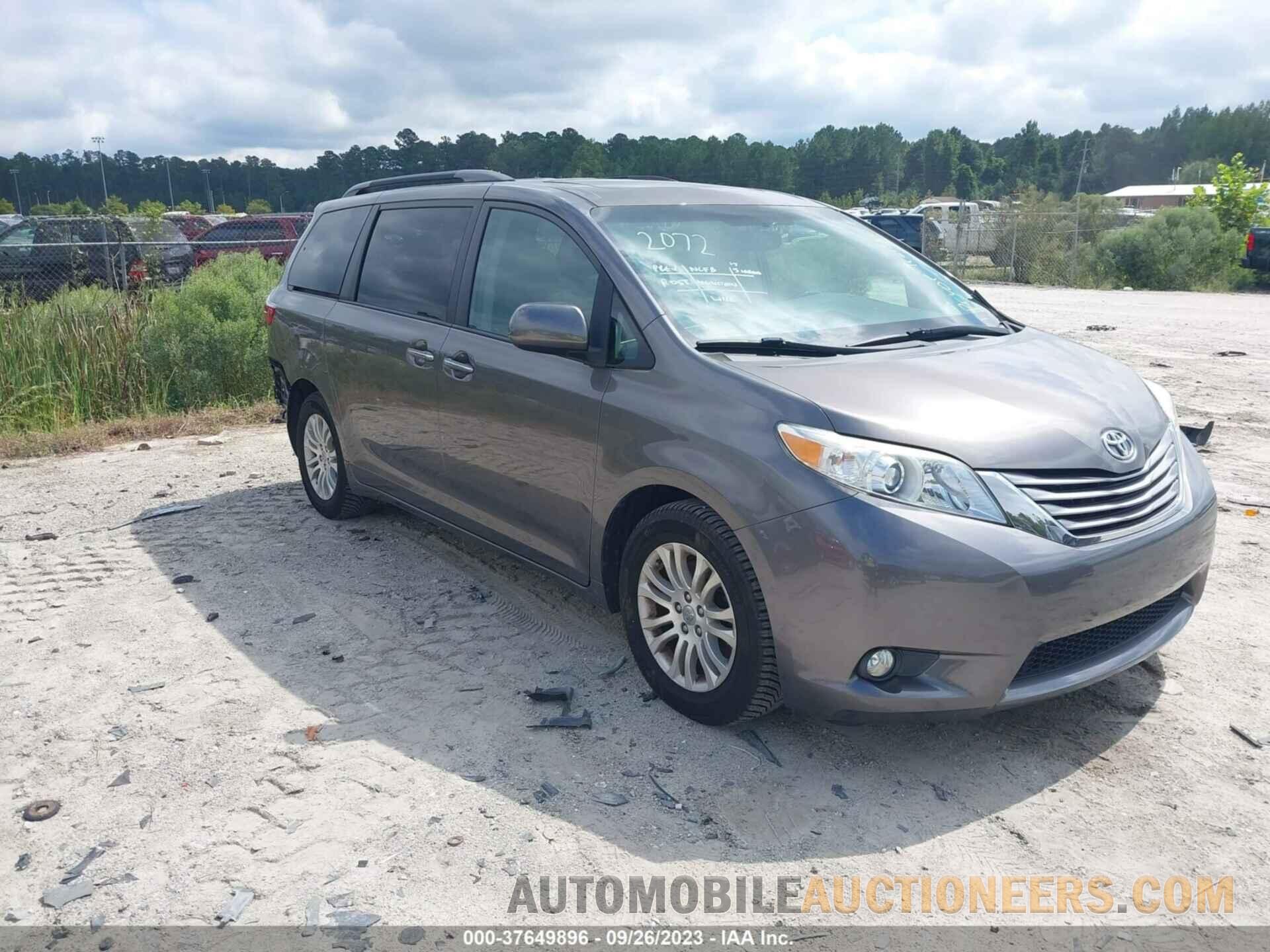 5TDYZ3DC7HS789187 TOYOTA SIENNA 2017