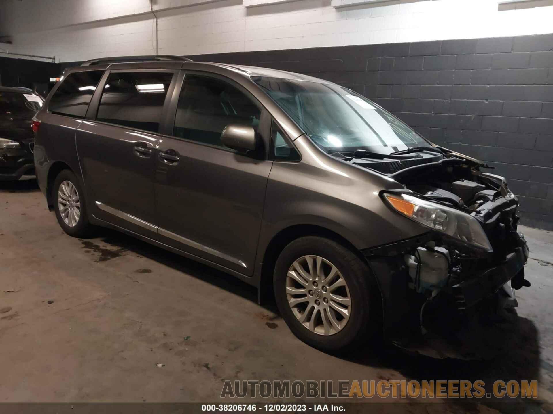 5TDYZ3DC7HS803492 TOYOTA SIENNA 2017