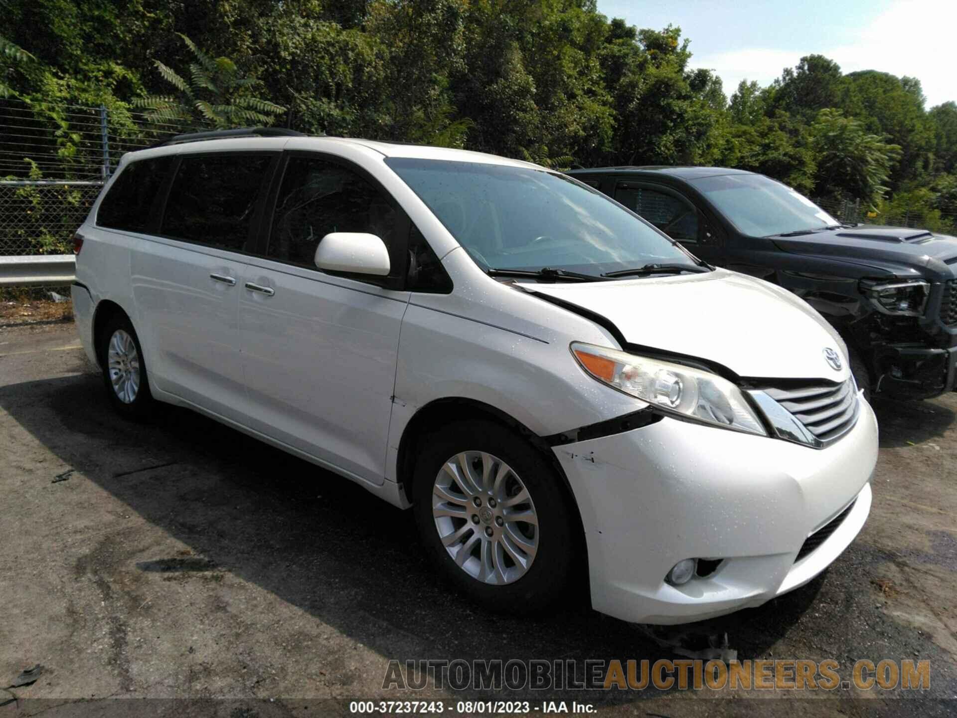 5TDYZ3DC7HS832104 TOYOTA SIENNA 2017