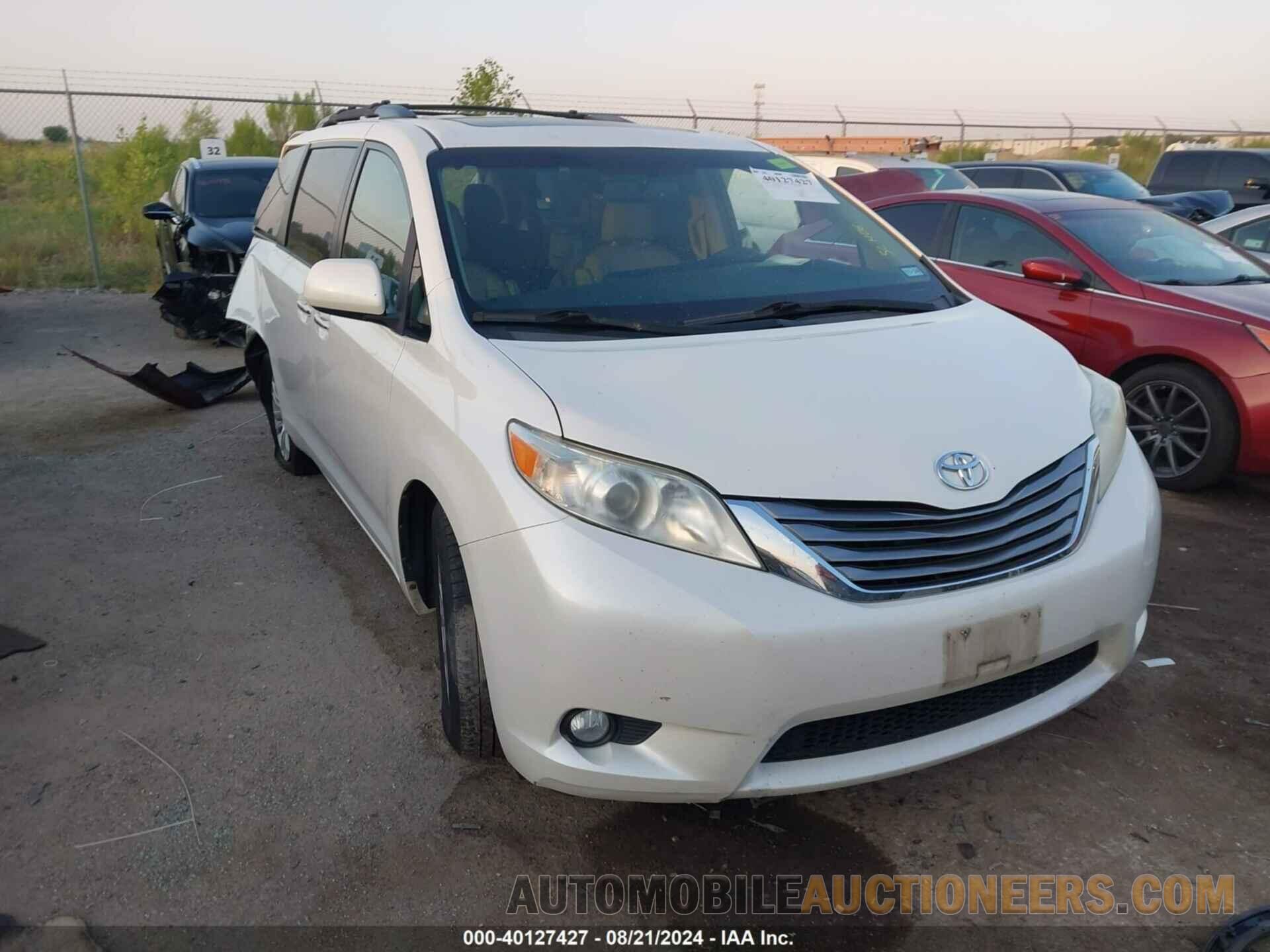 5TDYZ3DC7HS842356 TOYOTA SIENNA 2017