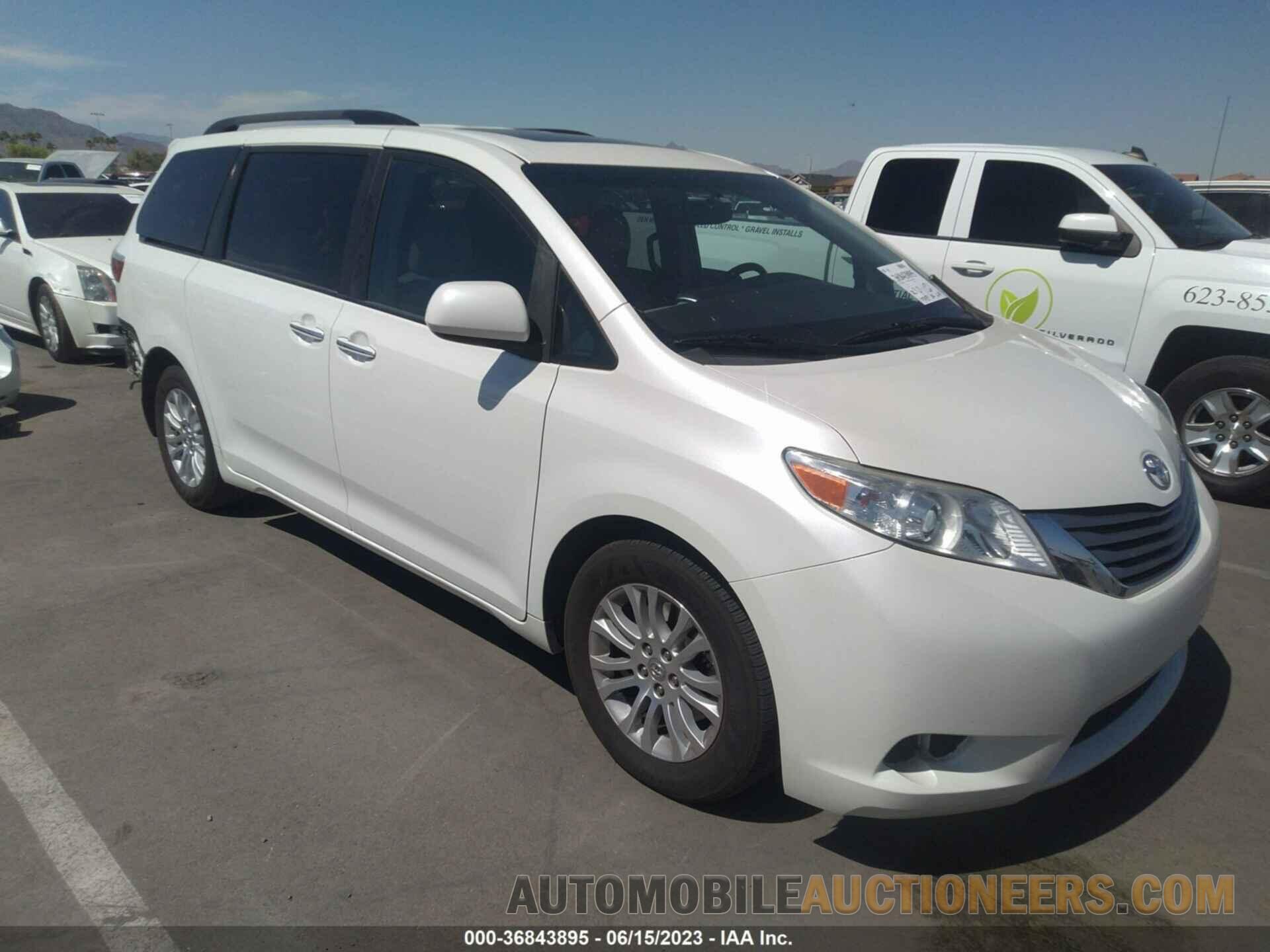 5TDYZ3DC7HS850778 TOYOTA SIENNA 2017