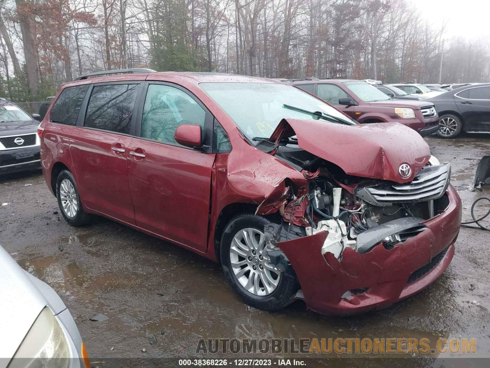 5TDYZ3DC7HS852708 TOYOTA SIENNA 2017