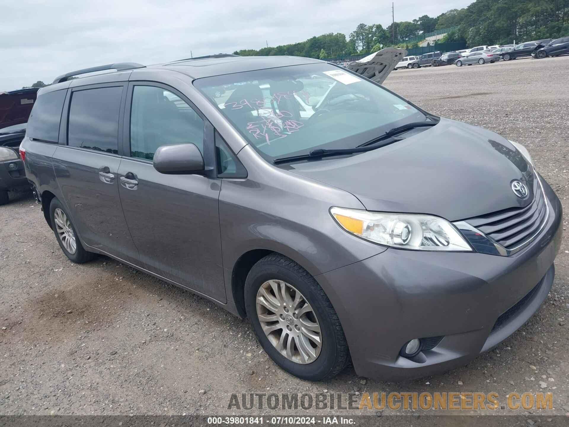 5TDYZ3DC7HS853468 TOYOTA SIENNA 2017