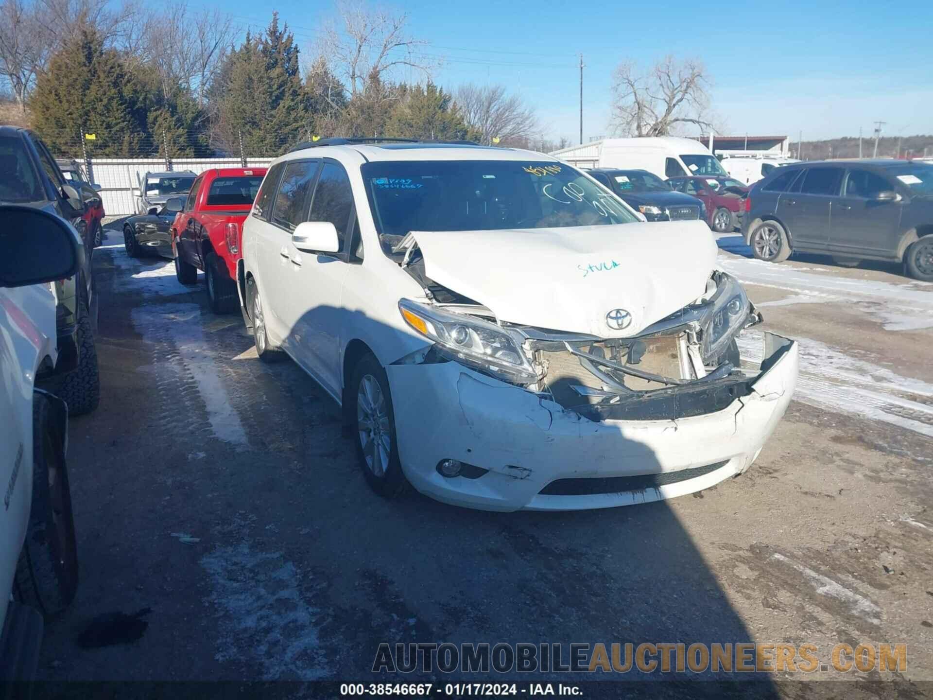 5TDYZ3DC7HS854880 TOYOTA SIENNA 2017