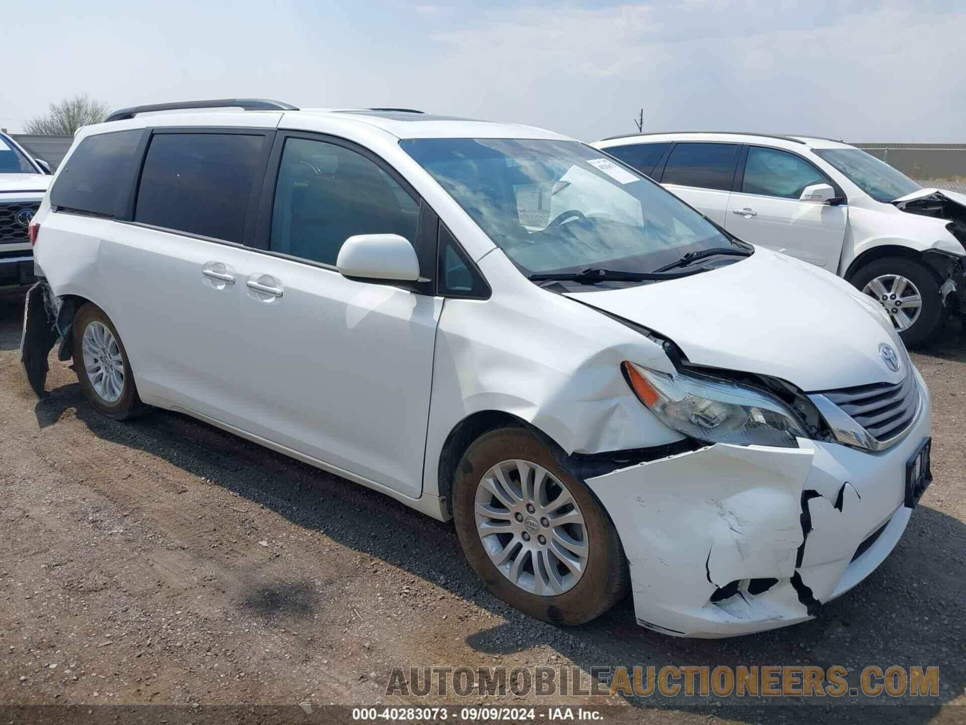 5TDYZ3DC7HS857097 TOYOTA SIENNA 2017