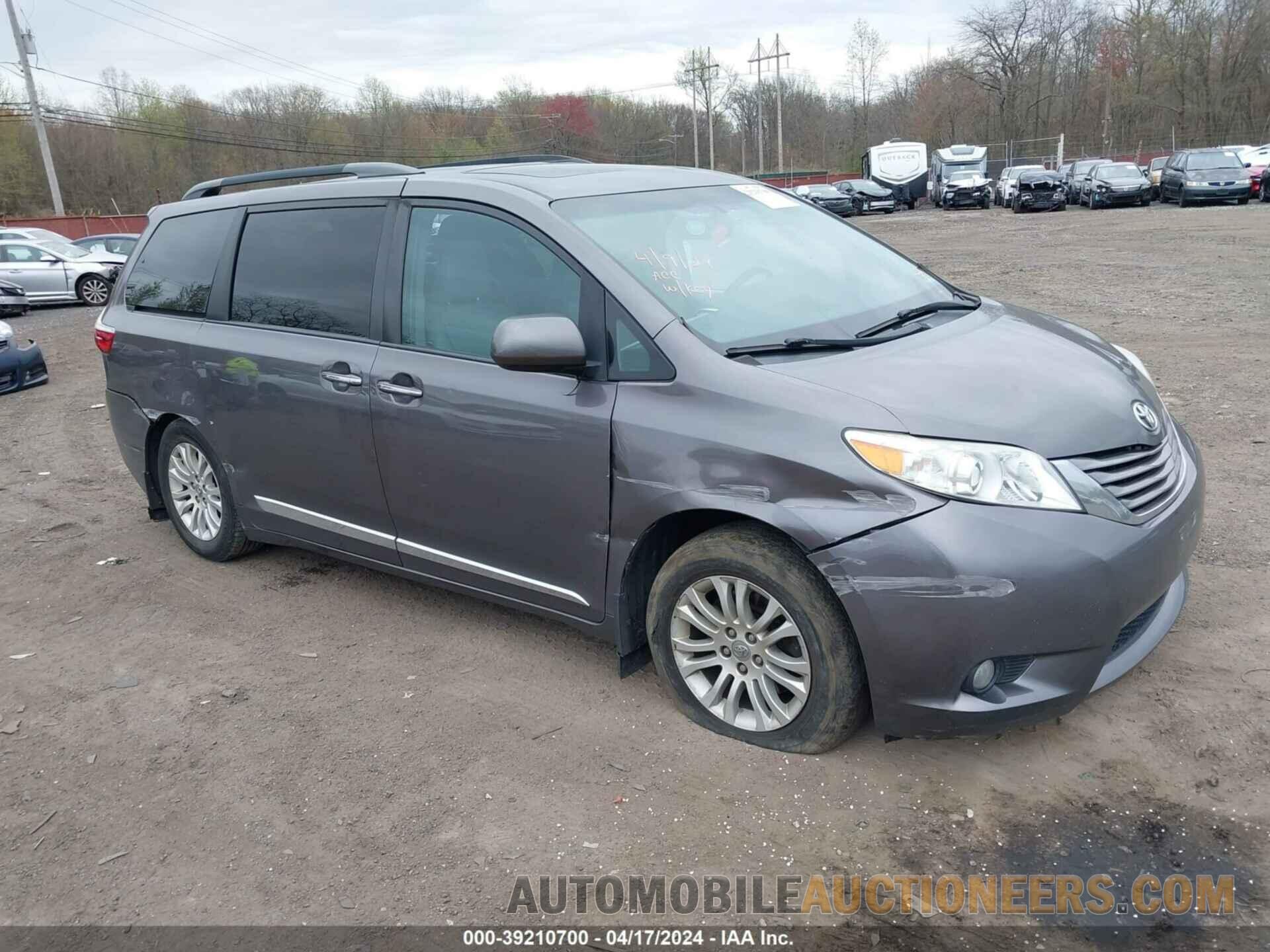 5TDYZ3DC7HS868441 TOYOTA SIENNA 2017