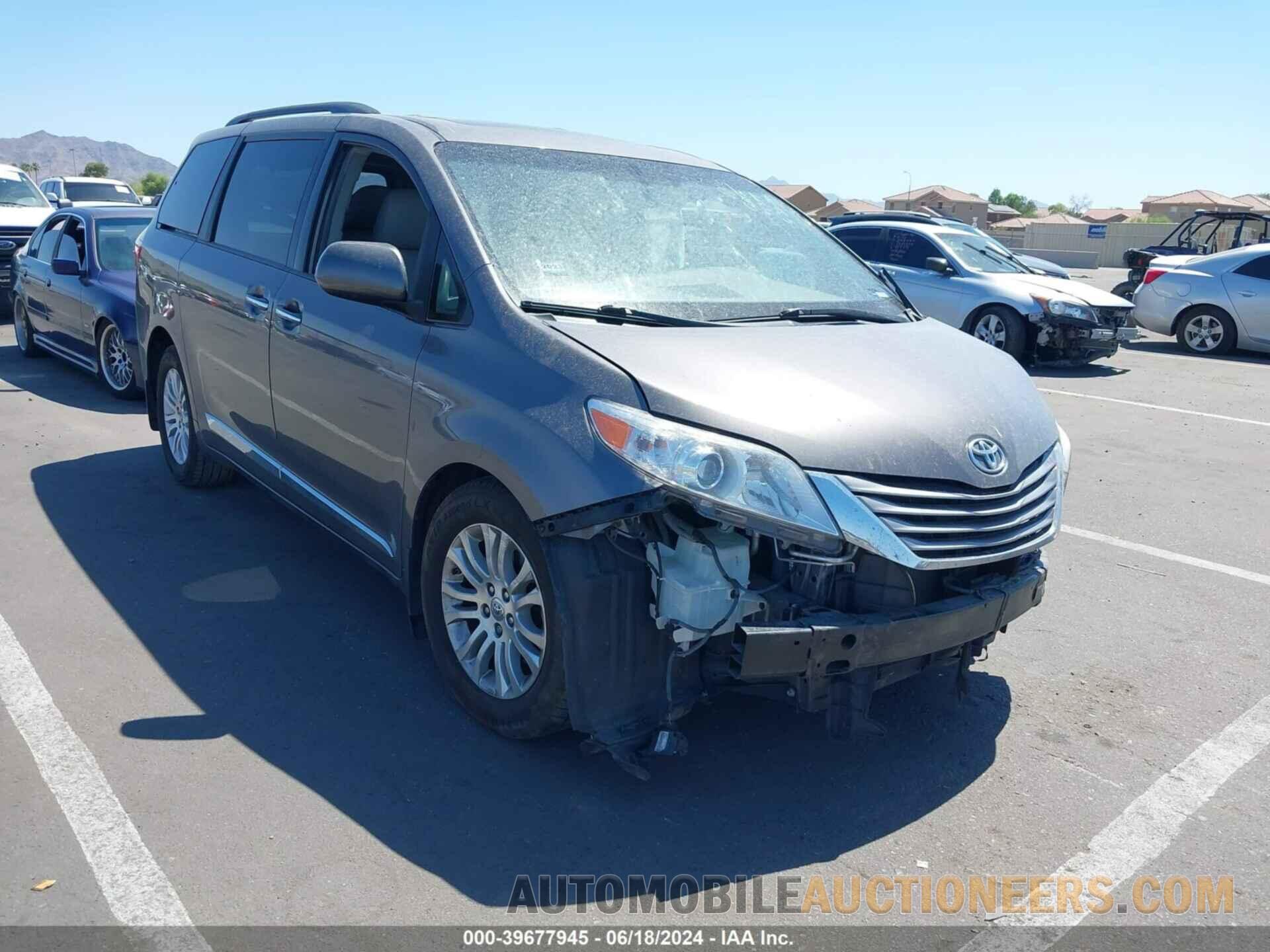 5TDYZ3DC7HS869475 TOYOTA SIENNA 2017