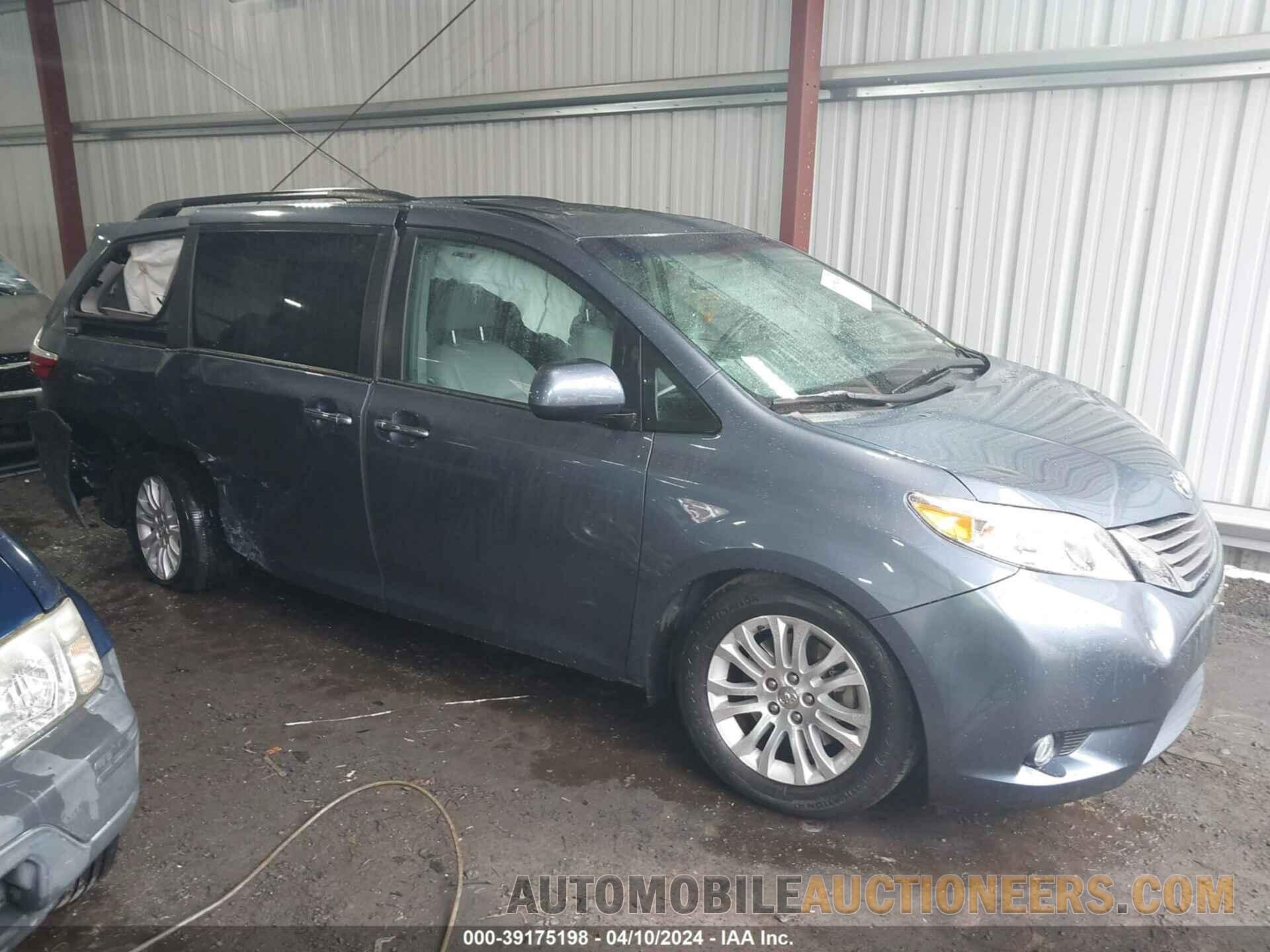 5TDYZ3DC7HS872571 TOYOTA SIENNA 2017