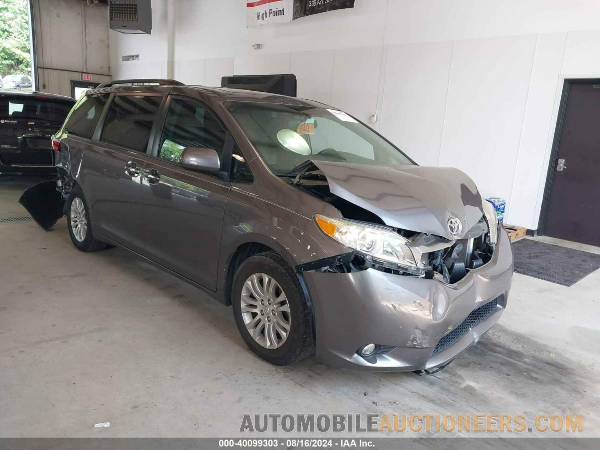 5TDYZ3DC7HS876295 TOYOTA SIENNA 2017