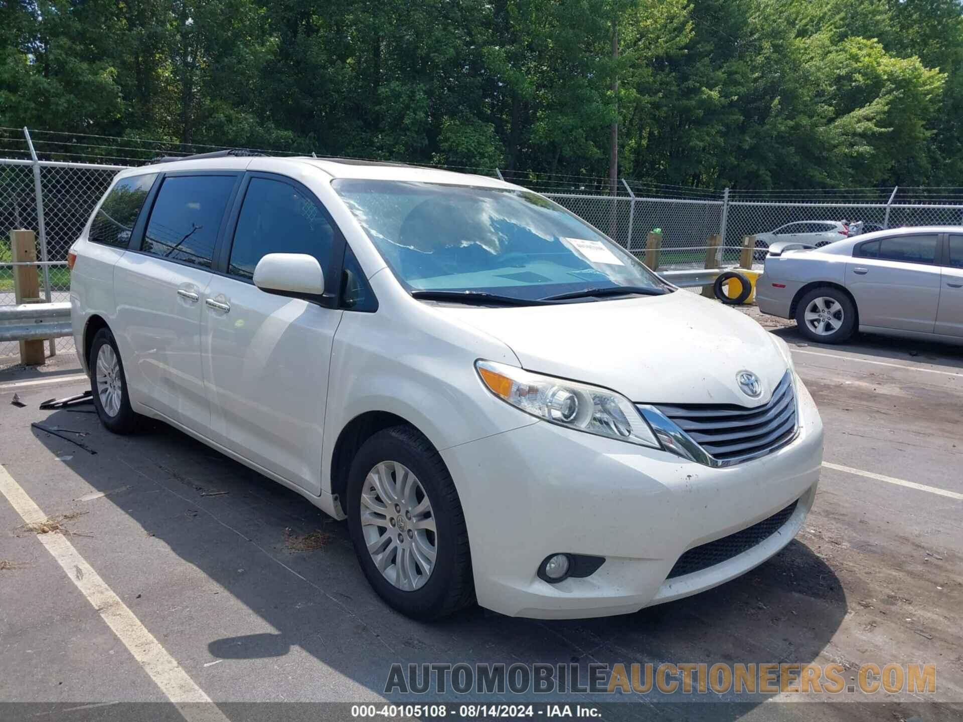 5TDYZ3DC7HS885272 TOYOTA SIENNA 2017