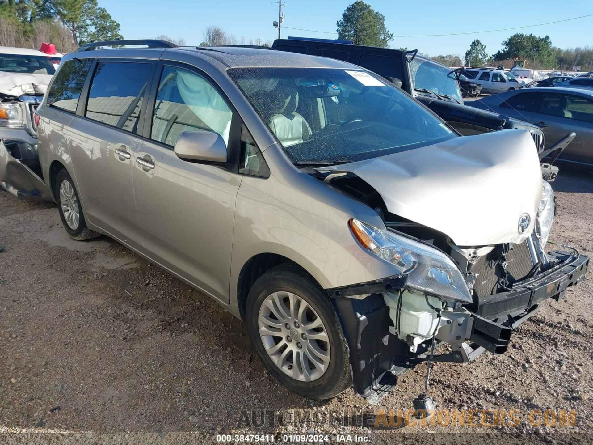 5TDYZ3DC8HS781261 TOYOTA SIENNA 2017