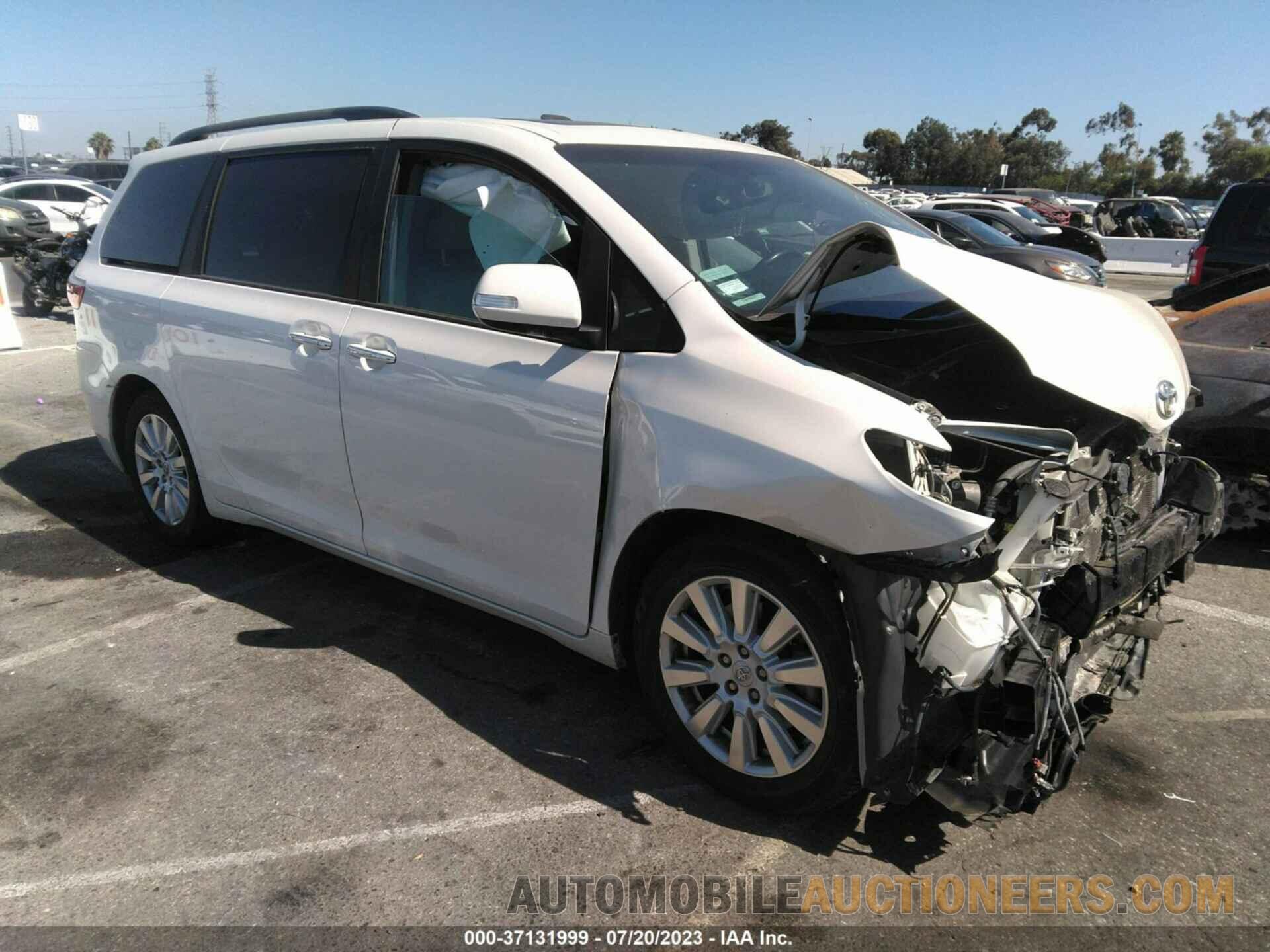 5TDYZ3DC8HS803405 TOYOTA SIENNA 2017