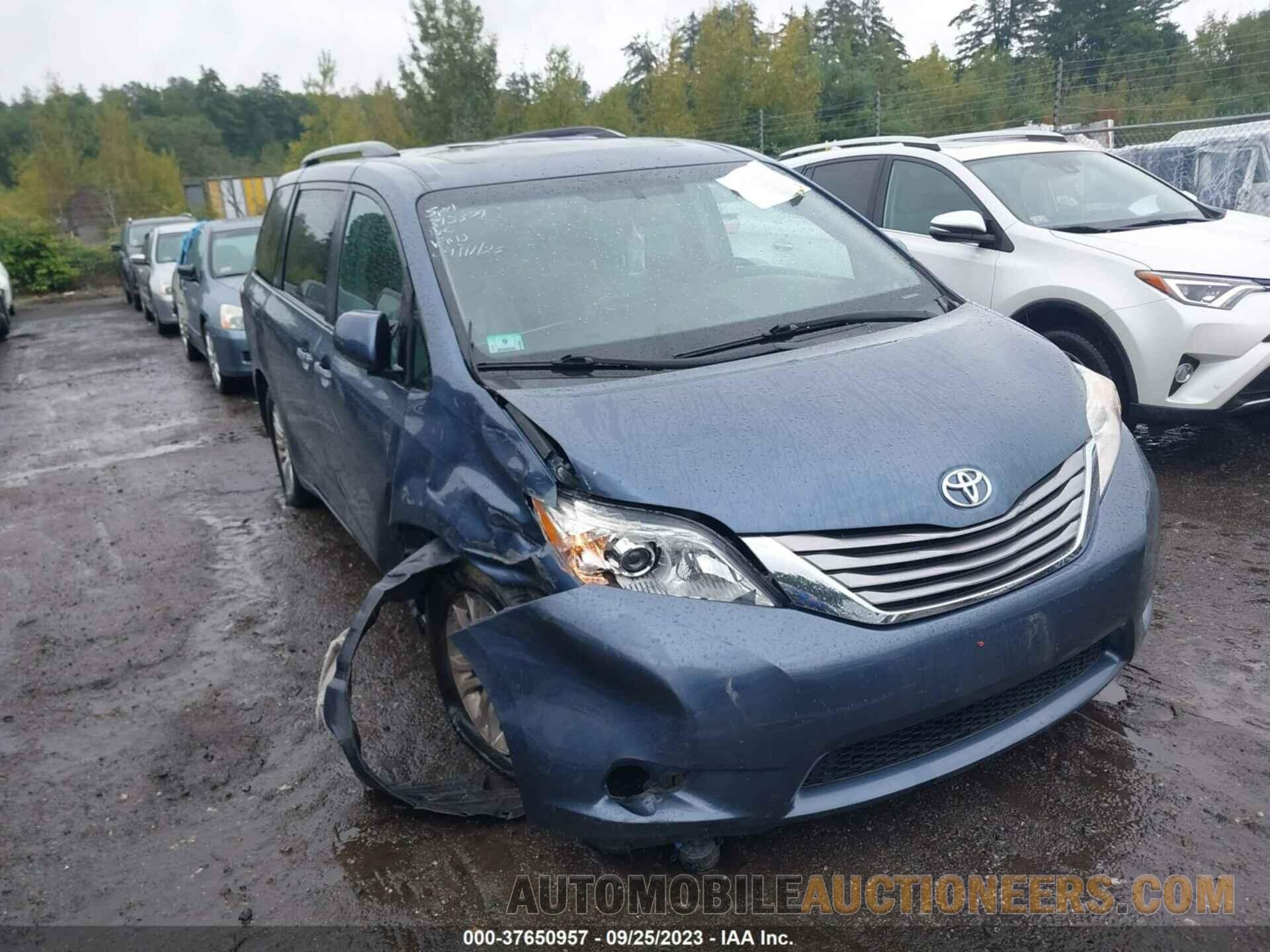 5TDYZ3DC8HS809429 TOYOTA SIENNA 2017