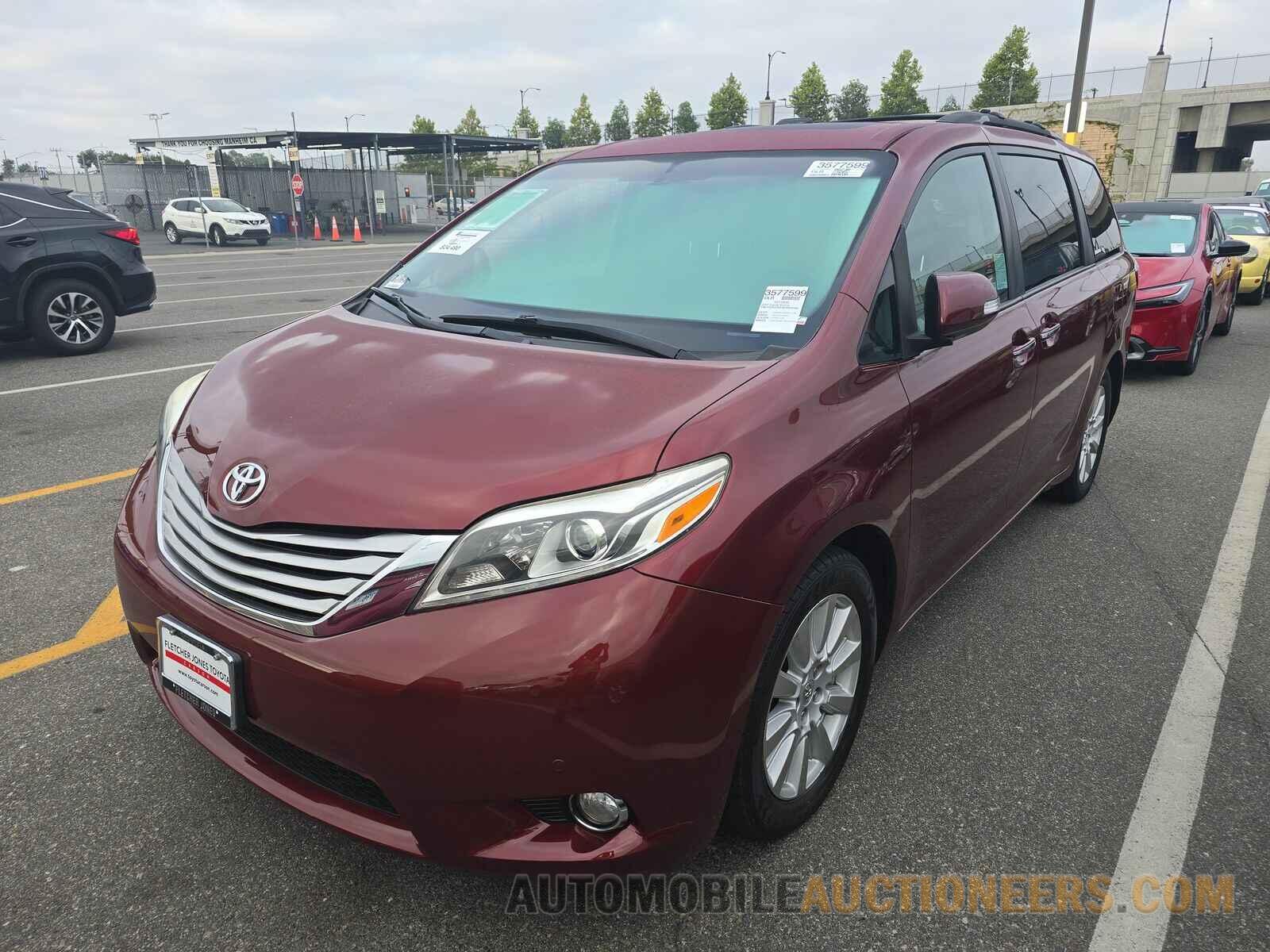 5TDYZ3DC8HS826988 Toyota Sienna 2017