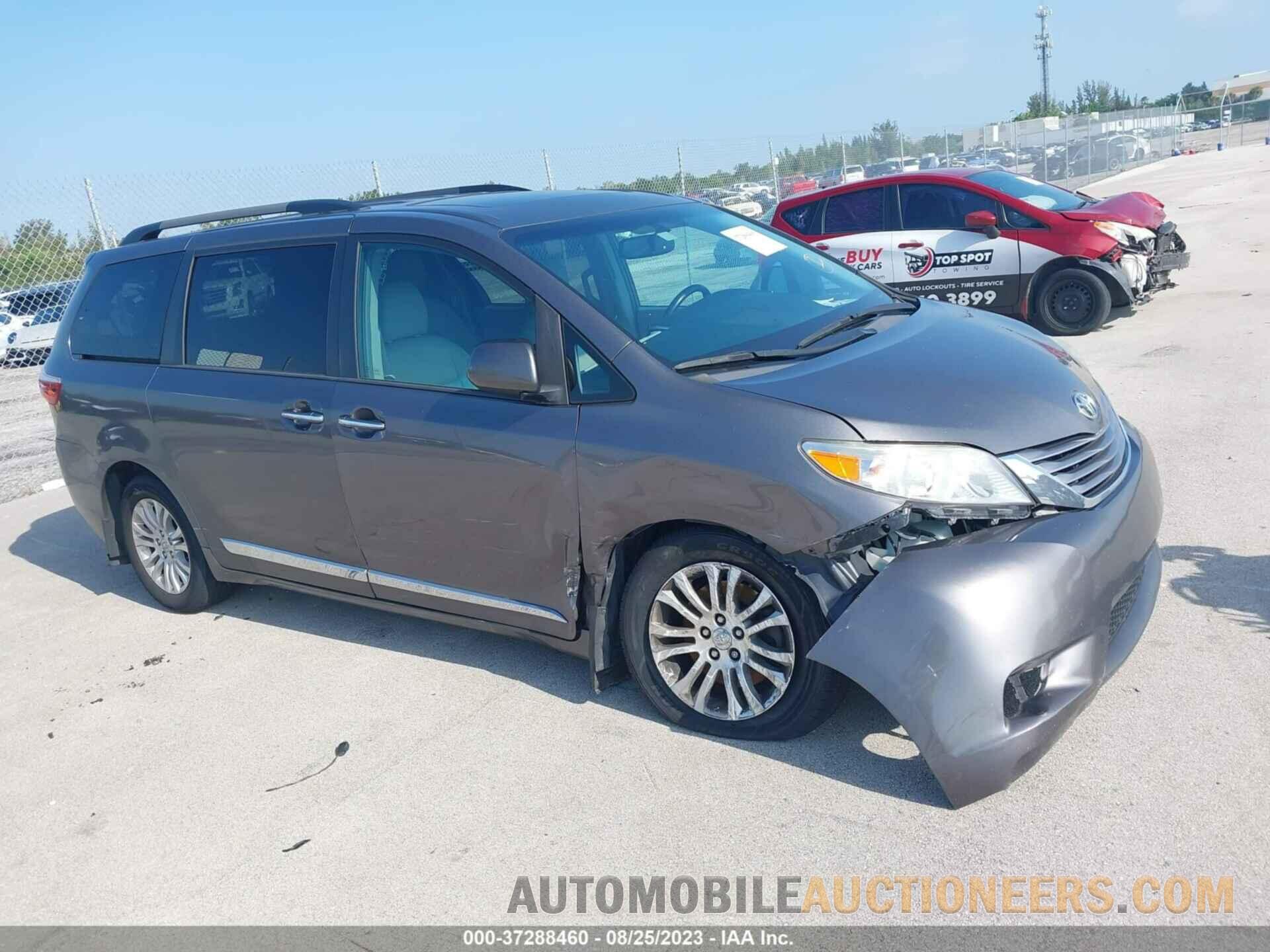 5TDYZ3DC8HS828272 TOYOTA SIENNA 2017