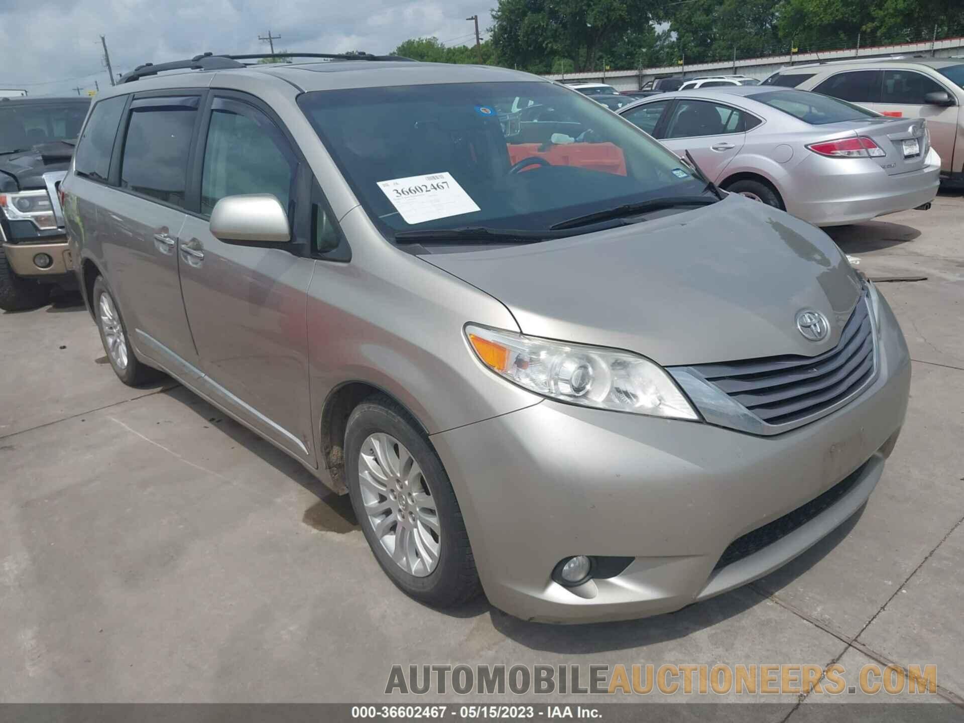 5TDYZ3DC8HS835531 TOYOTA SIENNA 2017