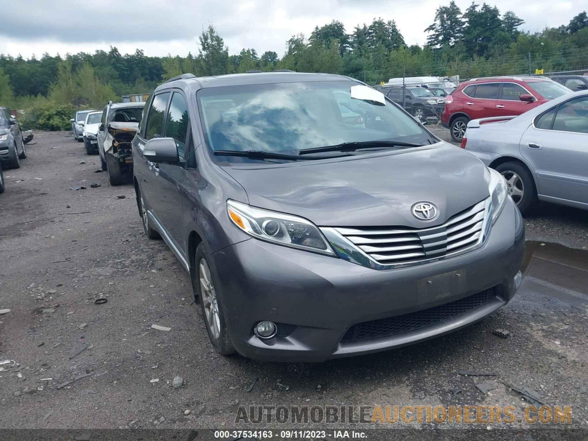 5TDYZ3DC8HS869078 TOYOTA SIENNA 2017