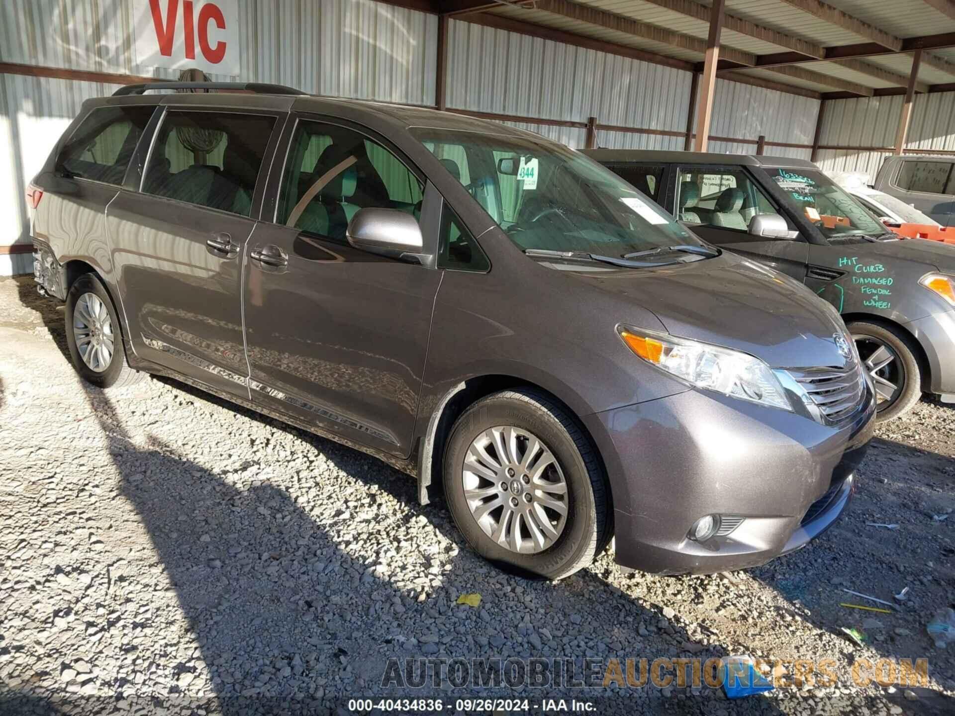 5TDYZ3DC8HS885569 TOYOTA SIENNA 2017